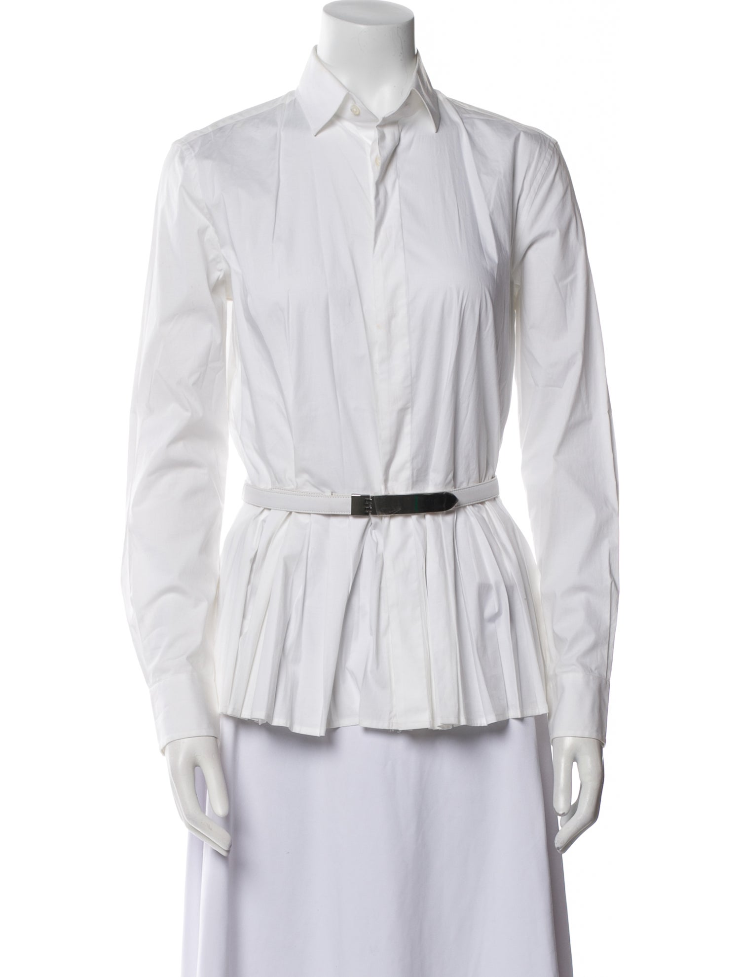 Ralph Lauren Black Label Long Sleeve Button-Up Top