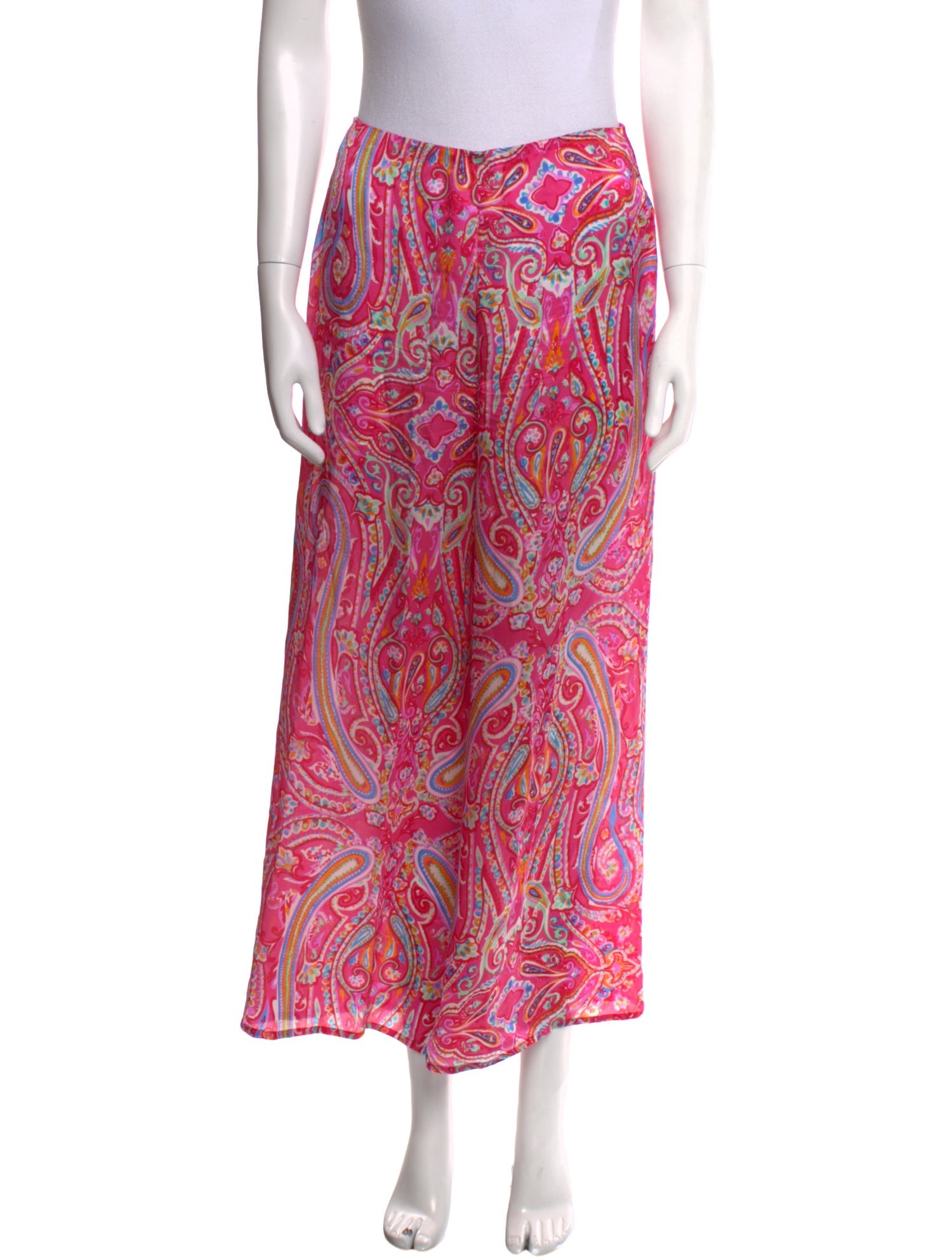 Ralph Lauren Black Label Silk Wide Leg Pants w/ Tags