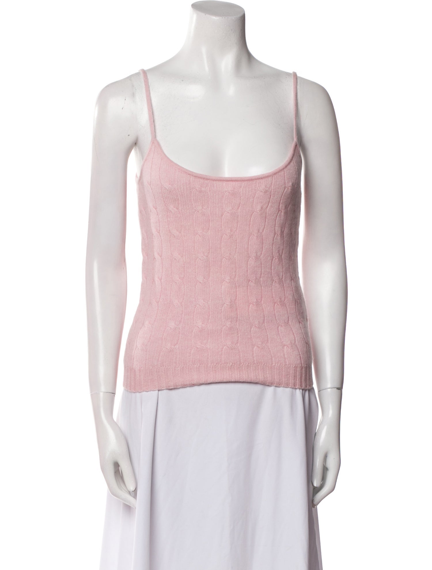 Ralph Lauren Black Label Cashmere Scoop Neck Top w/ Tags
