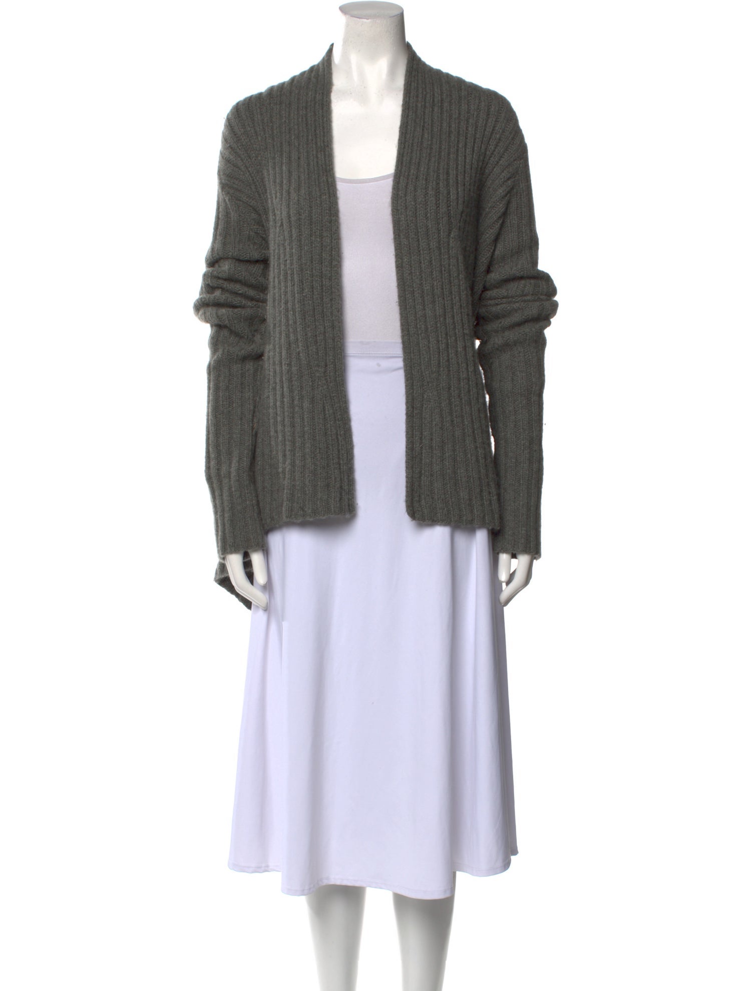 Ralph Lauren Black Label Cashmere Open Front Sweater
