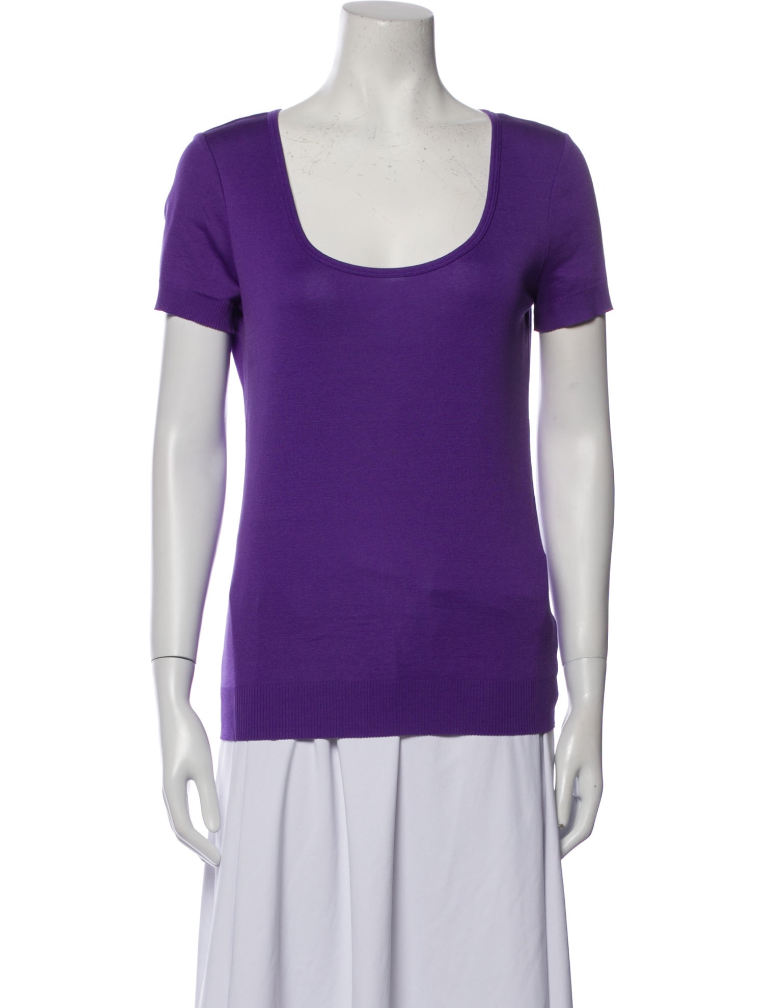Ralph Lauren Black Label Scoop Neck Short Sleeve T-Shirt