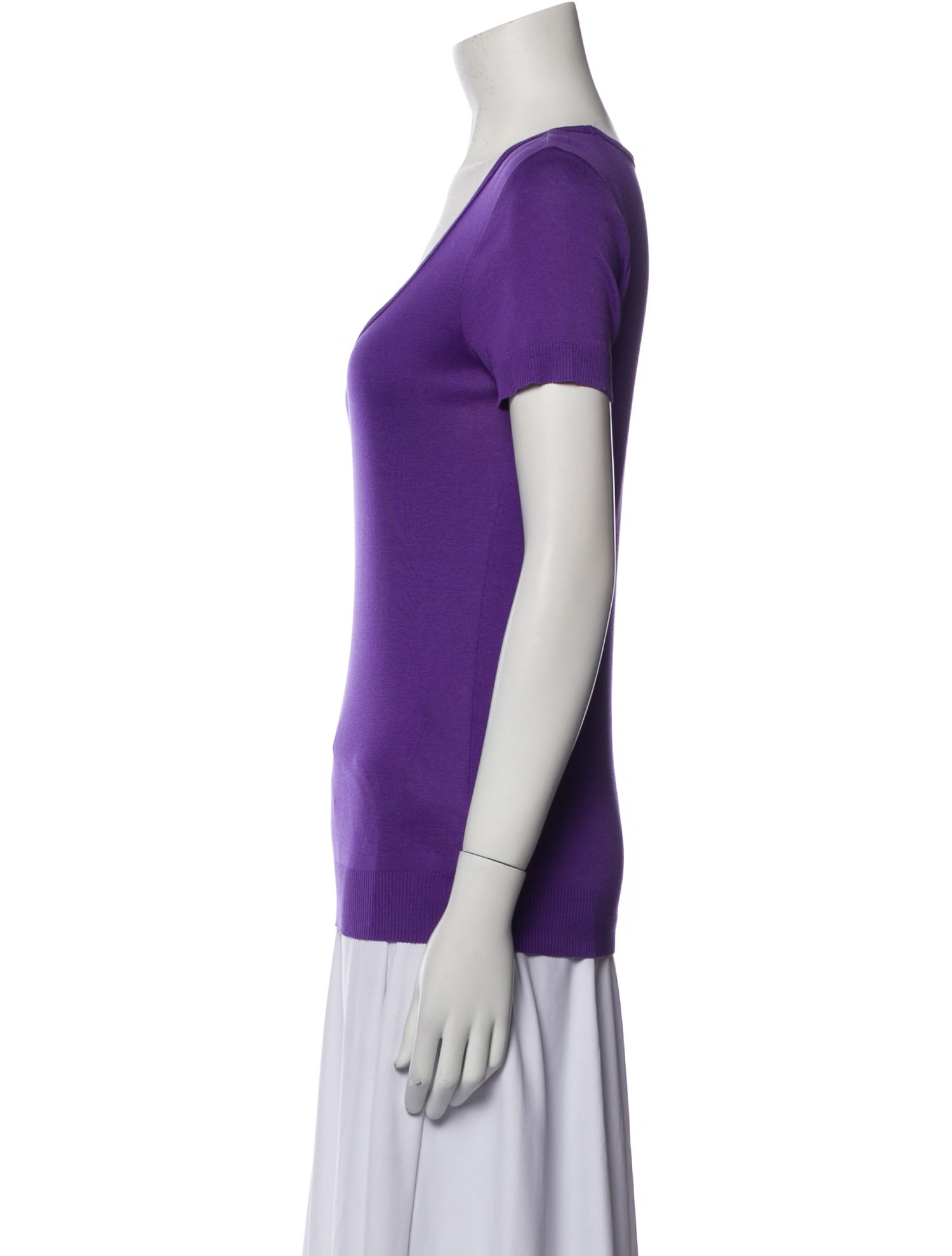 Ralph Lauren Black Label Scoop Neck Short Sleeve T-Shirt