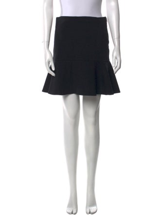 Ralph Lauren Black Label Camel Hair Mini Skirt