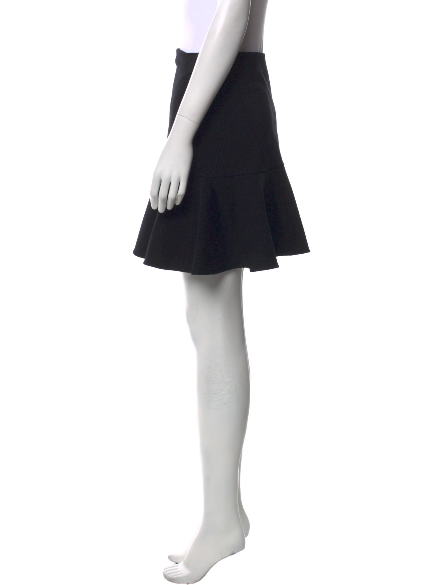 Ralph Lauren Black Label Camel Hair Mini Skirt