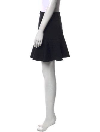 Ralph Lauren Black Label Camel Hair Mini Skirt