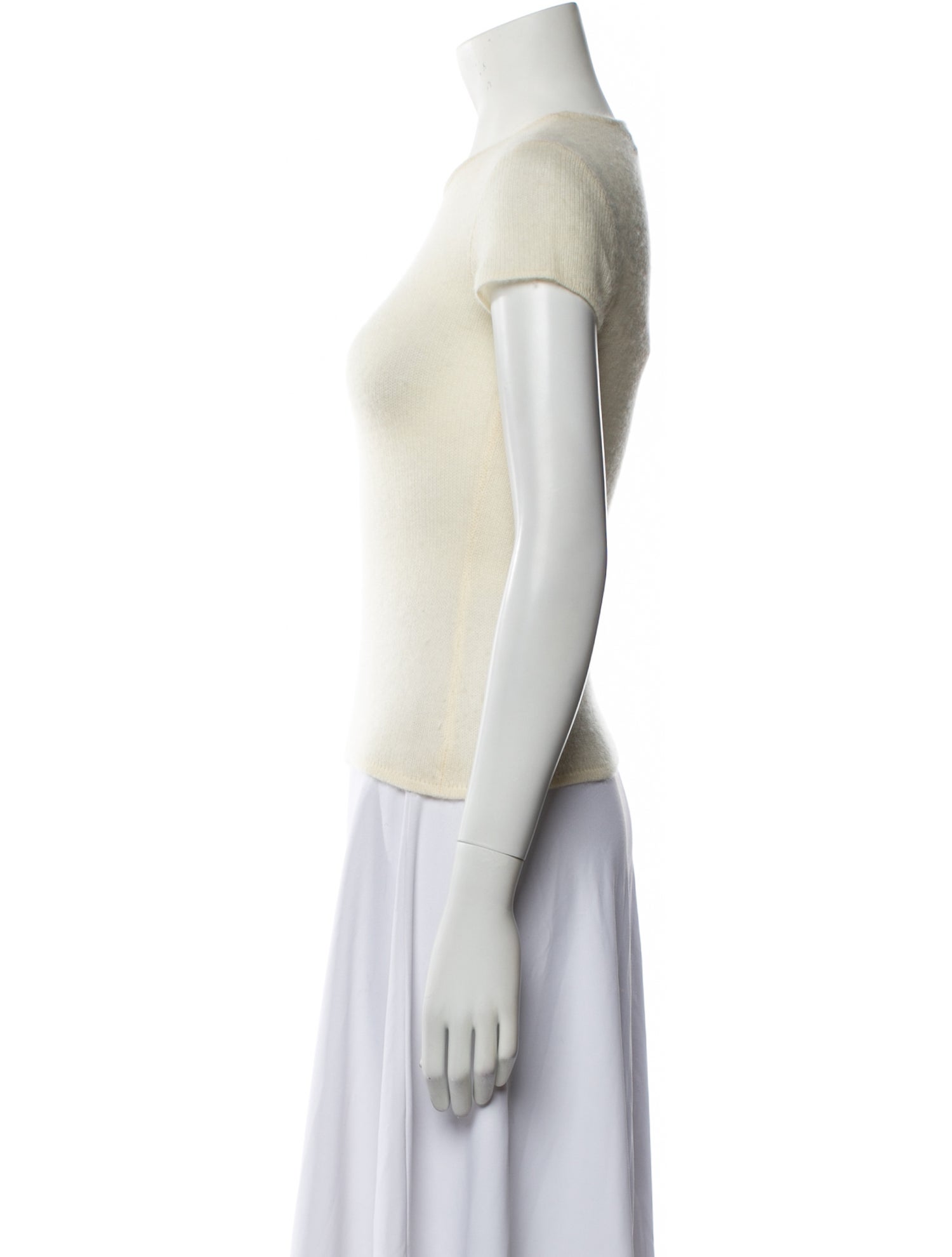 Ralph Lauren Black Label Cashmere Scoop Neck Sweater