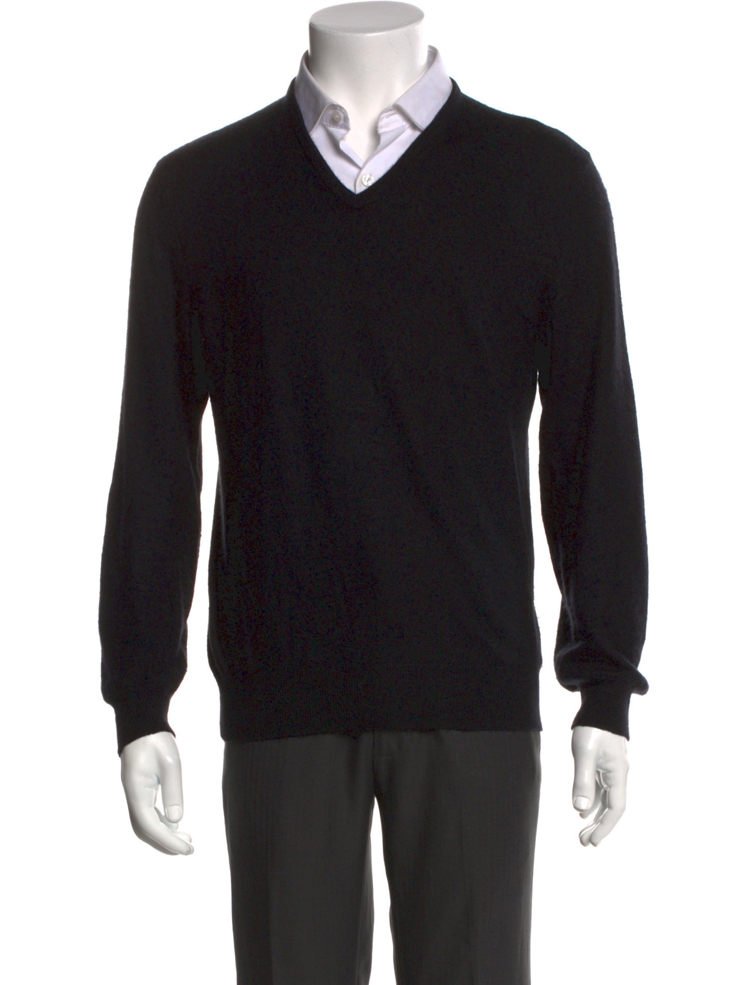 Ralph Lauren Black Label Cashmere V-Neck Pullover