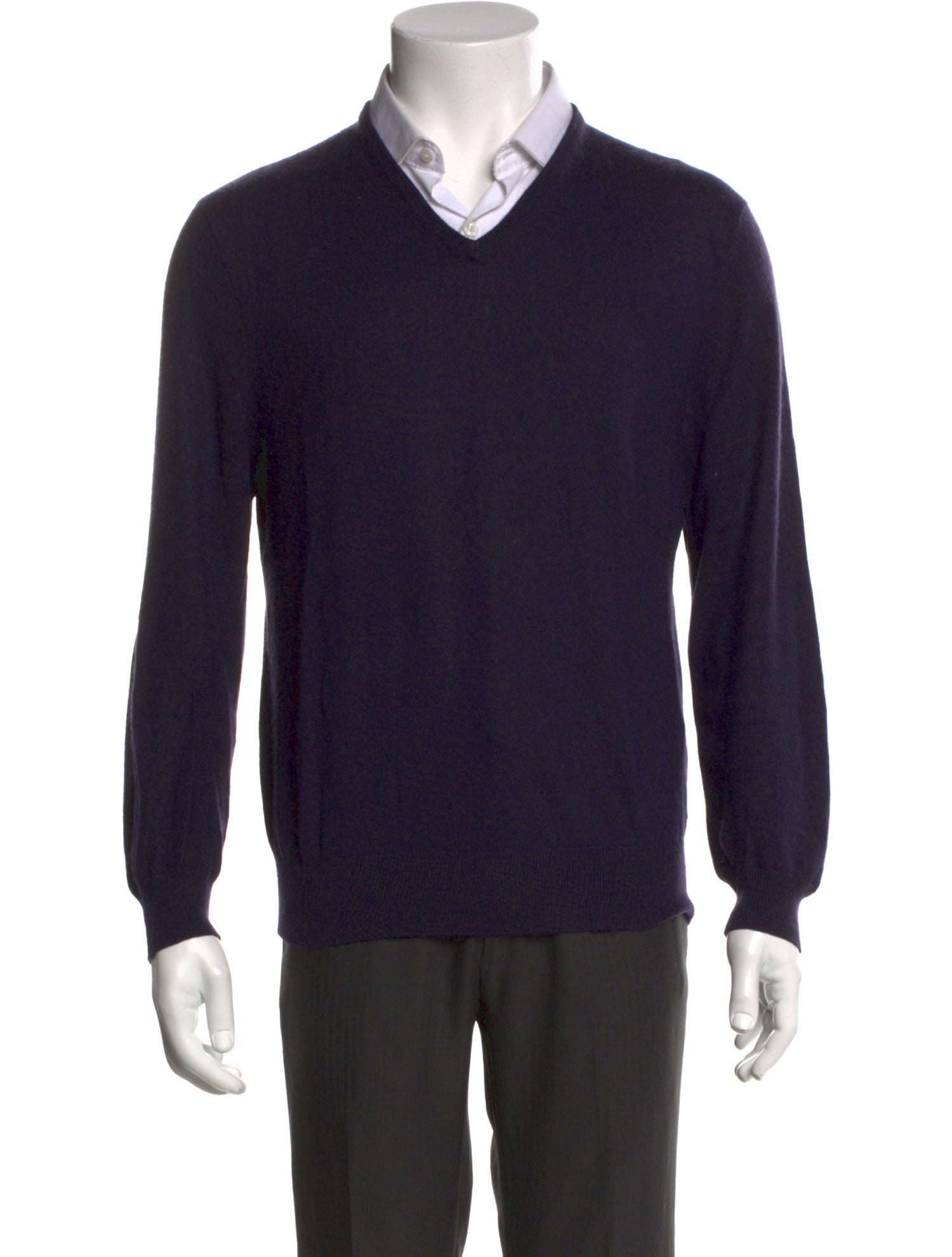 Ralph Lauren Black Label Cashmere V-Neck Pullover