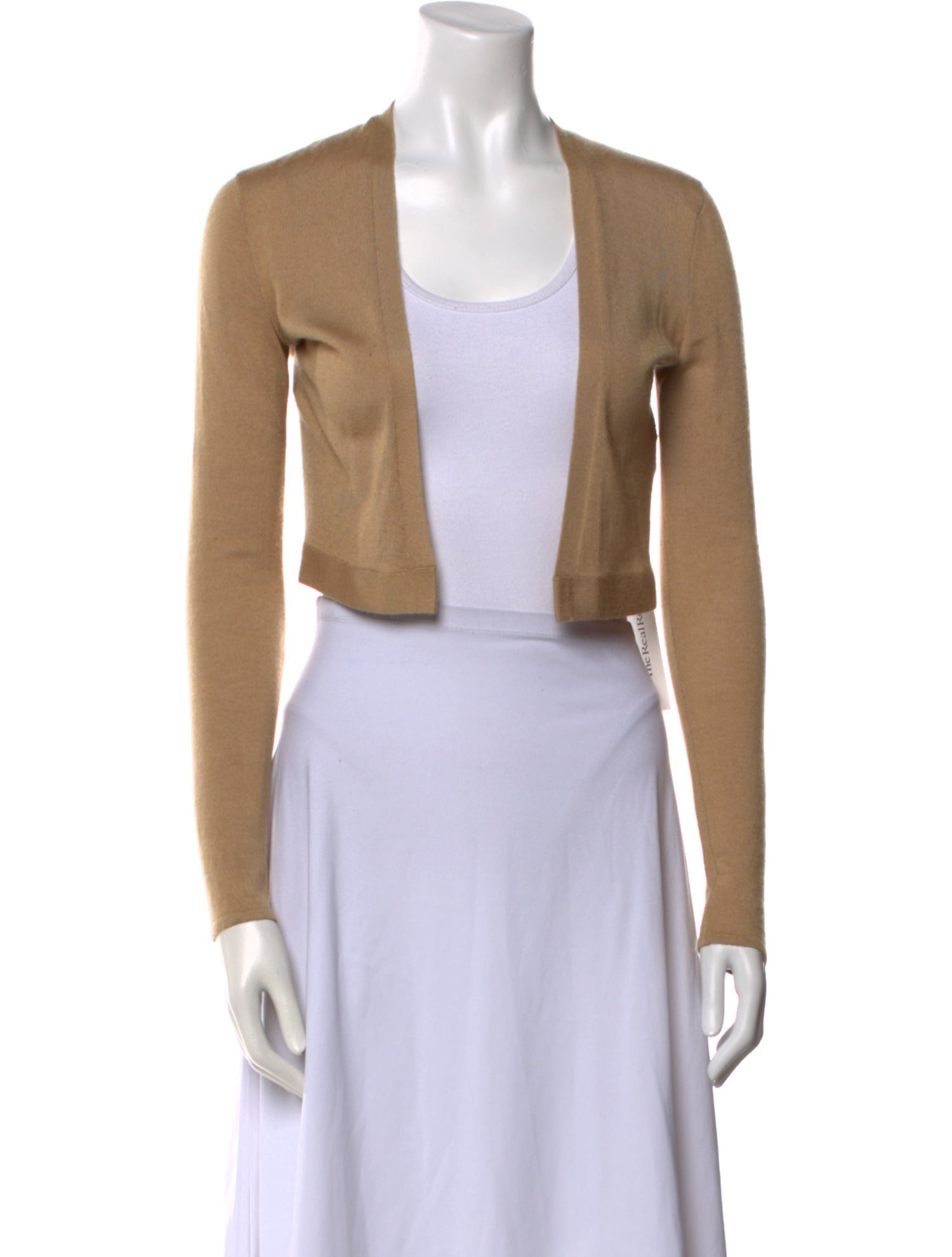 Ralph Lauren Black Label Cashmere Open Front Sweater