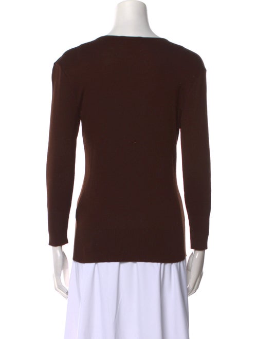 Ralph Lauren Black Label Scoop Neck Sweater