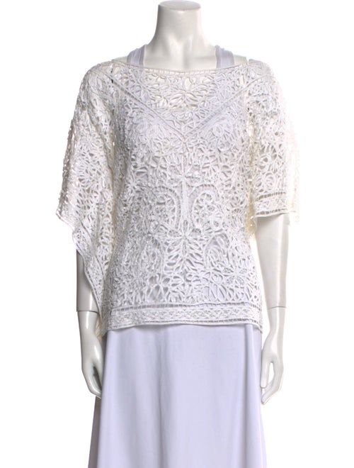 Ralph Lauren Black Label Square Neckline Short Sleeve Top