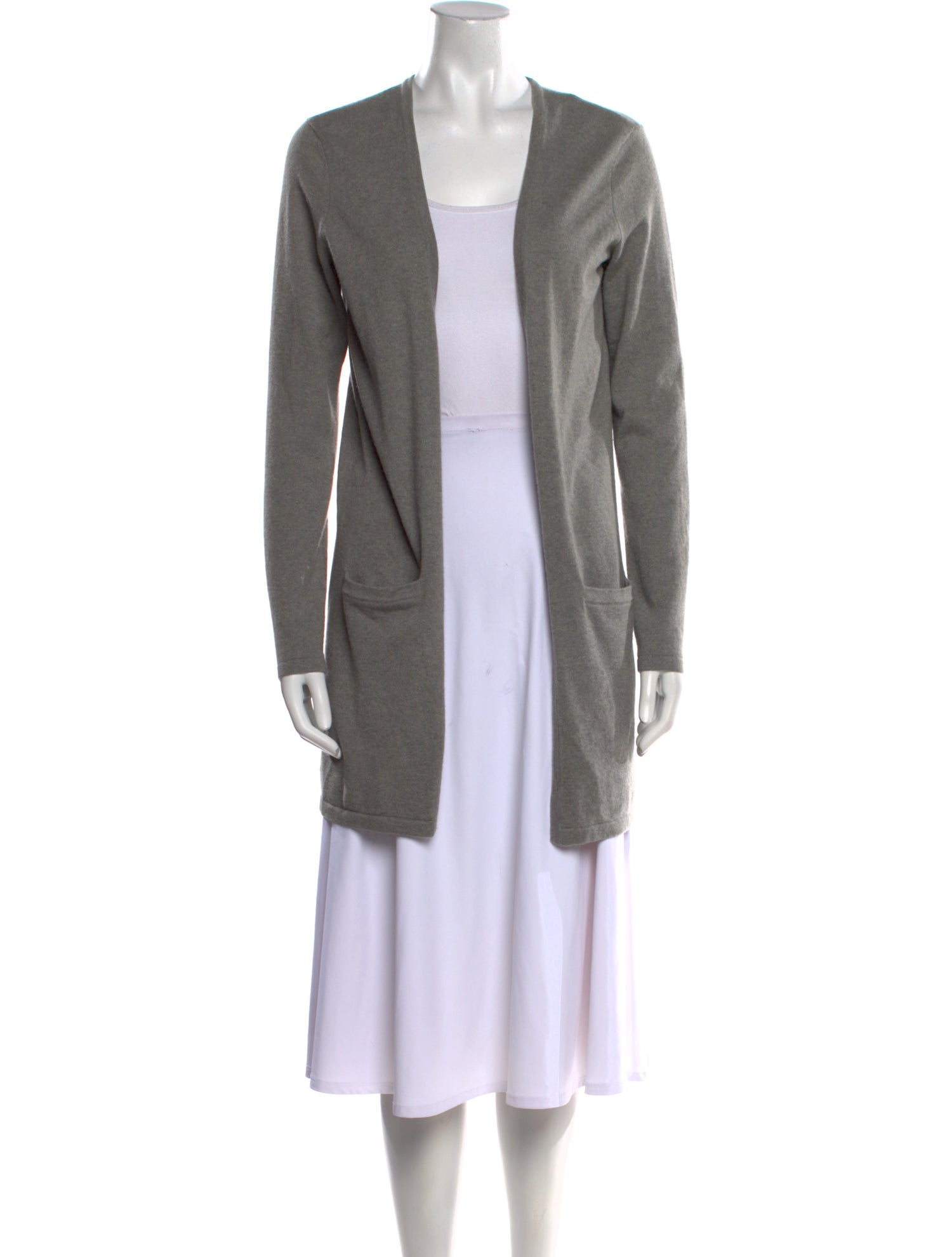 Ralph Lauren Black Label Cashmere Open Front Sweater