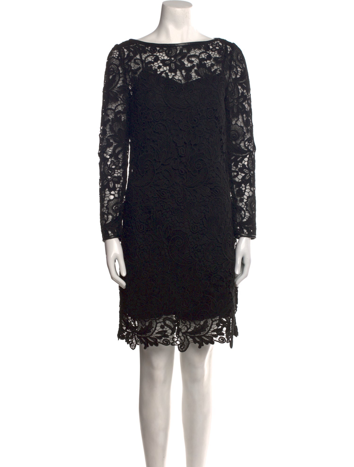 Ralph Lauren Black Label Silk Knee-Length Dress