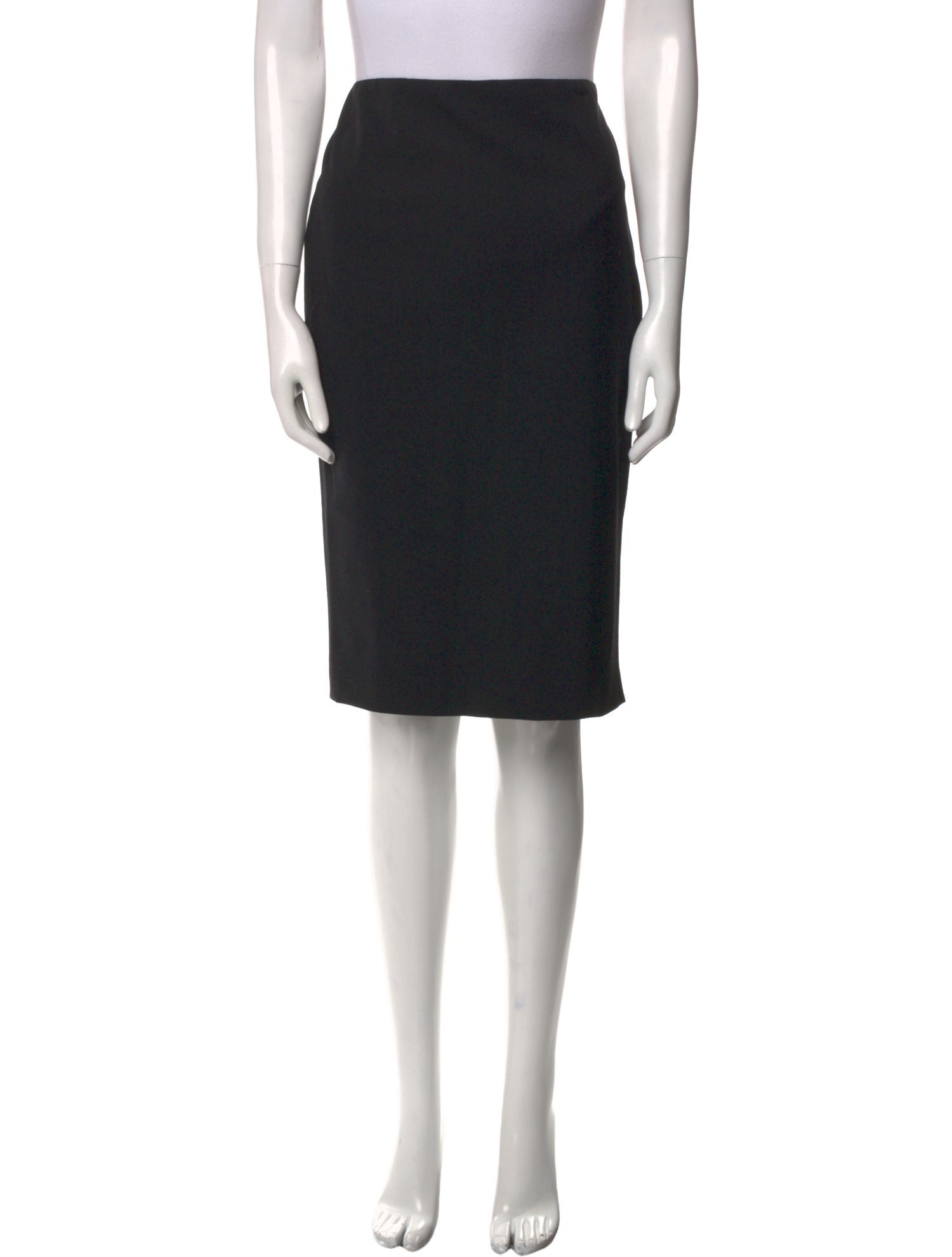 Ralph Lauren Black Label Wool Knee-Length Skirt