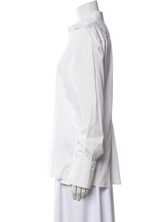 Ralph Lauren Black Label Long Sleeve Button-Up Top