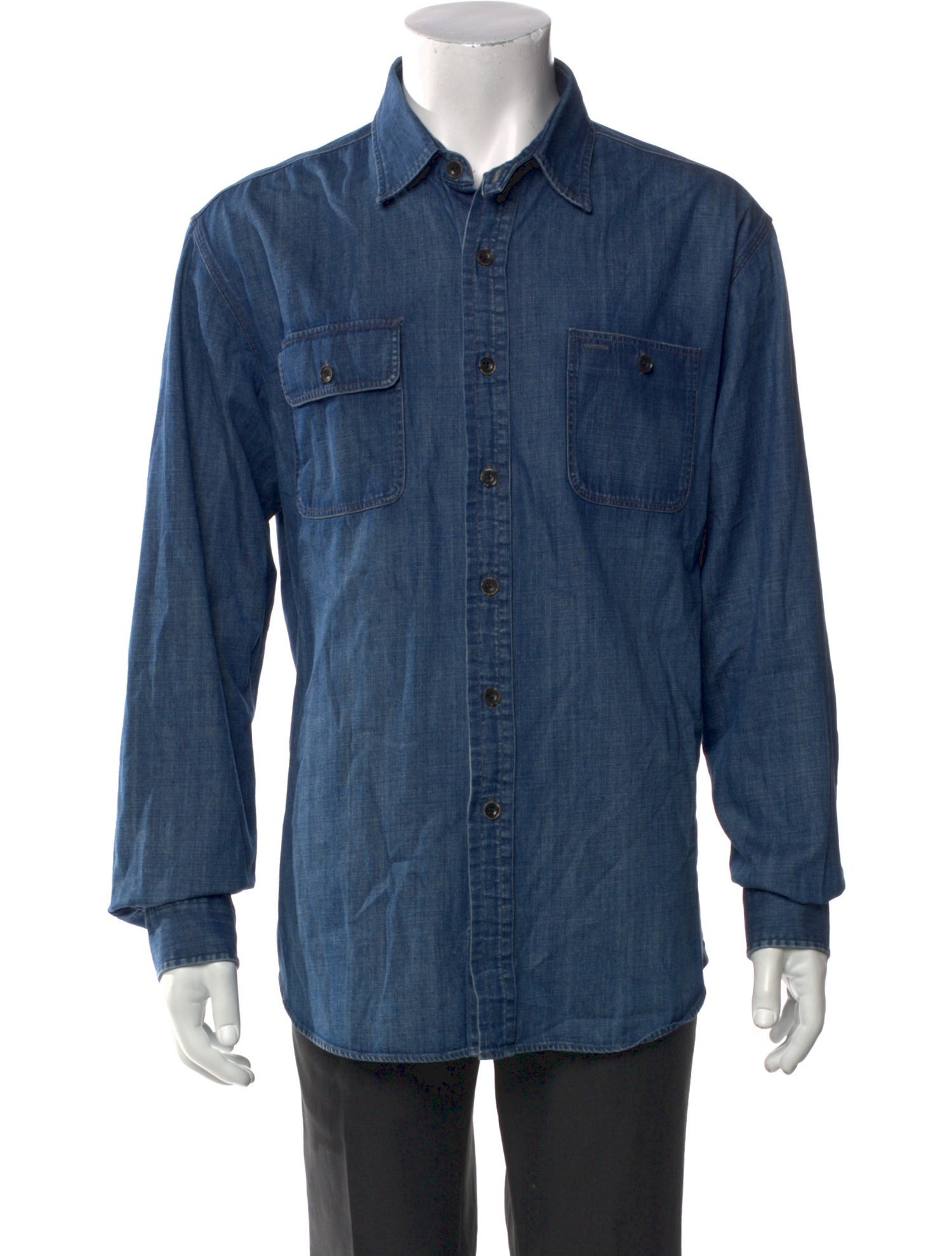 Ralph Lauren Black Label Long Sleeve Denim Shirt