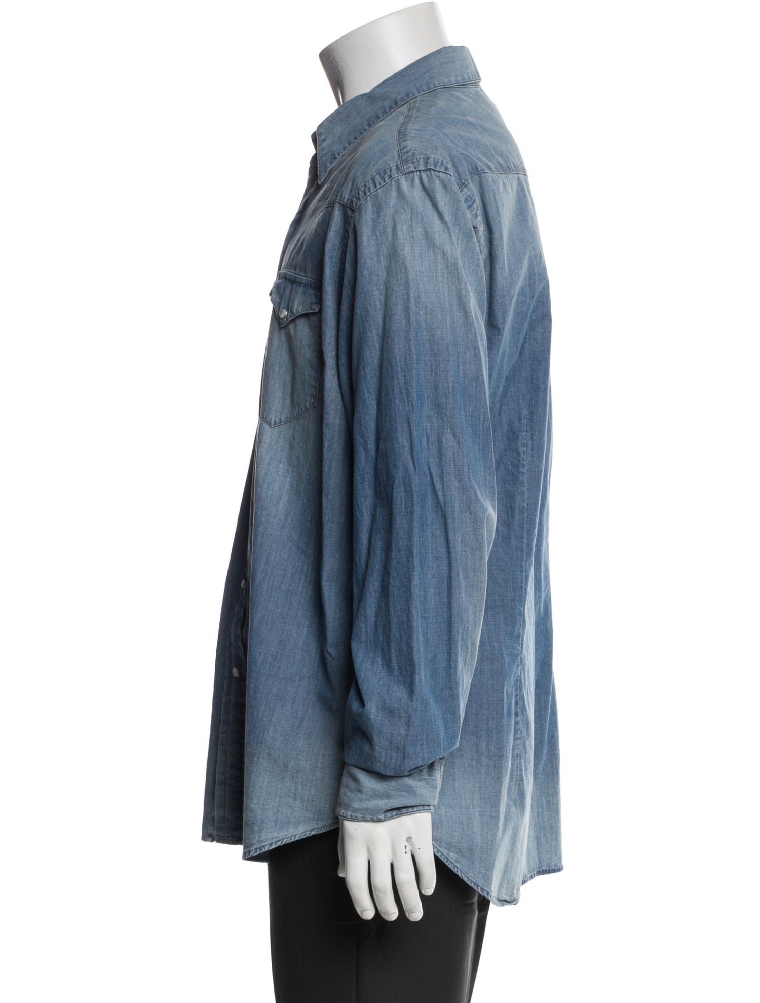 Ralph Lauren Black Label Long Sleeve Denim Shirt