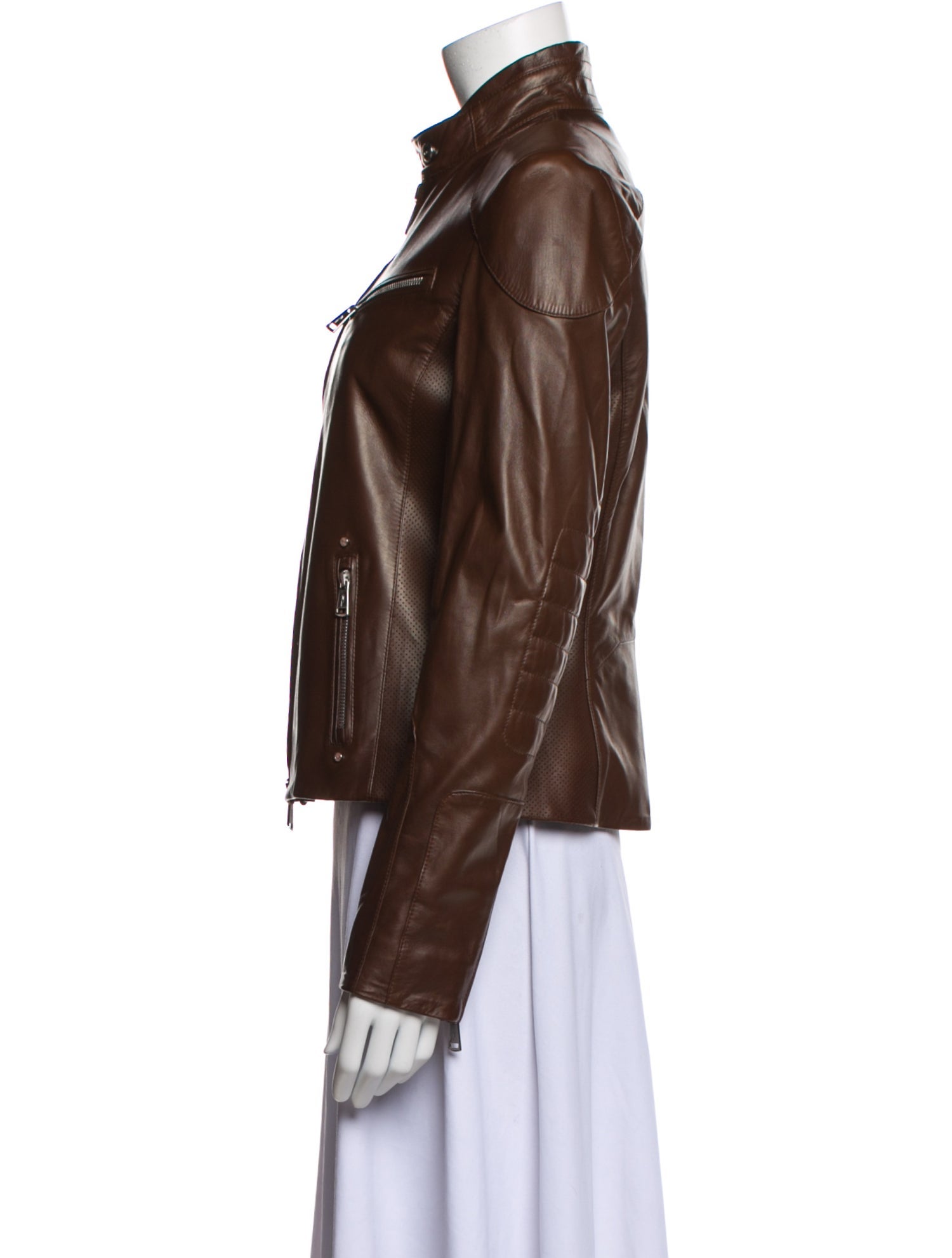 Ralph Lauren Black Label Leather Biker Jacket