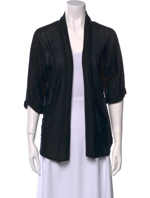 Ralph Lauren Black Label Cashmere Open Front Sweater