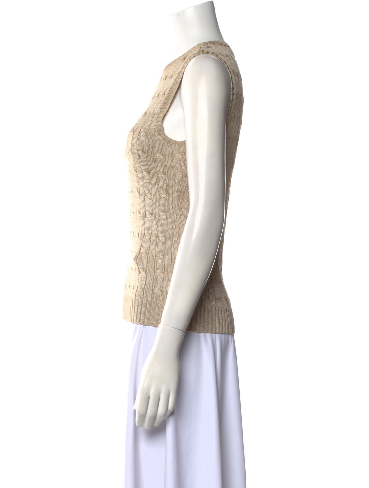 Ralph Lauren Black Label Silk Crew Neck Sweater