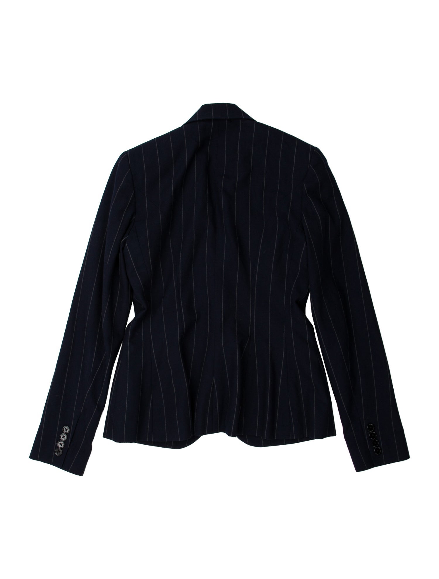 Ralph Lauren Black Label Wool Striped Blazer