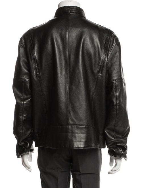 Ralph Lauren Black Label Lambskin Moto Jacket