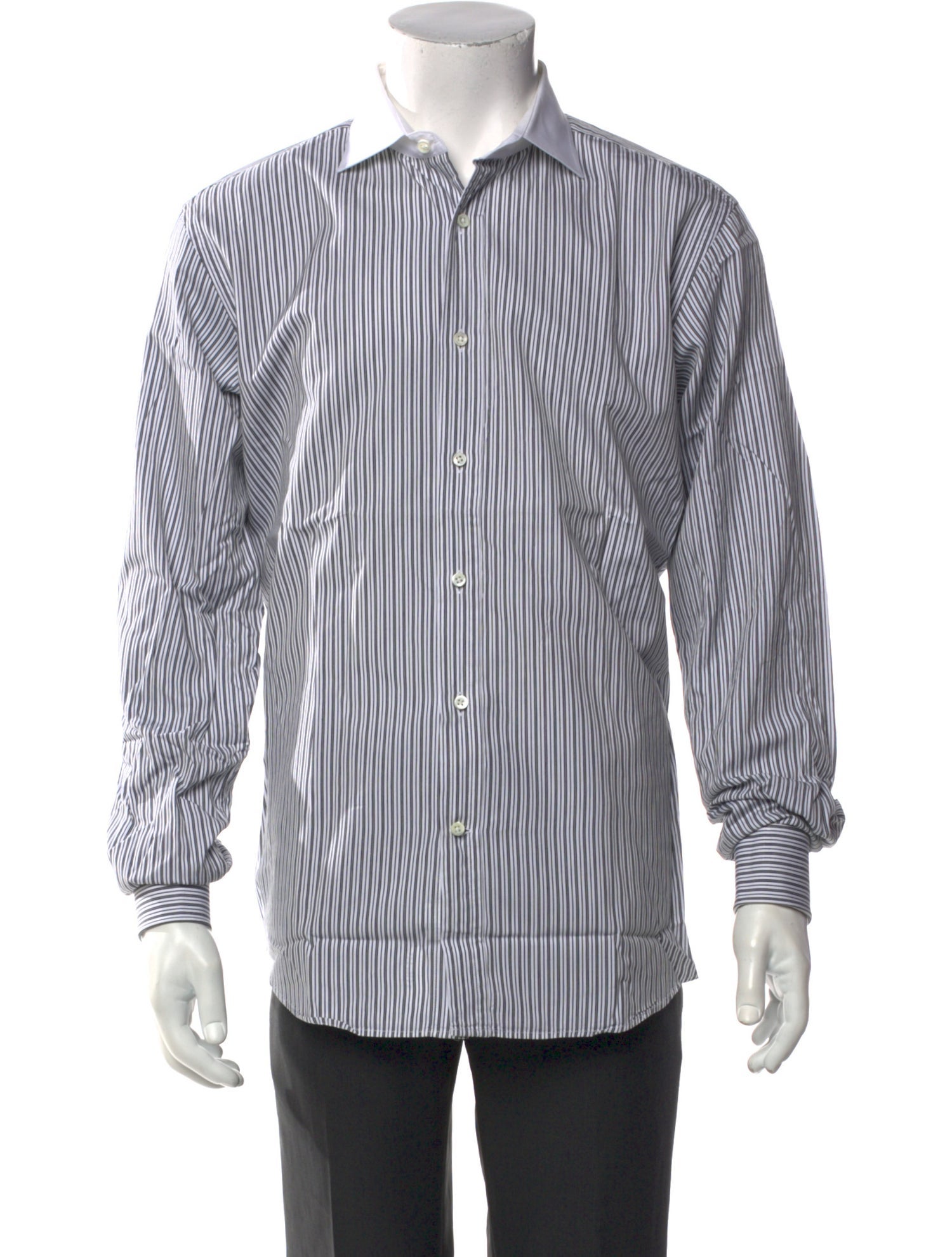 Ralph Lauren Black Label Striped Long Sleeve Shirt