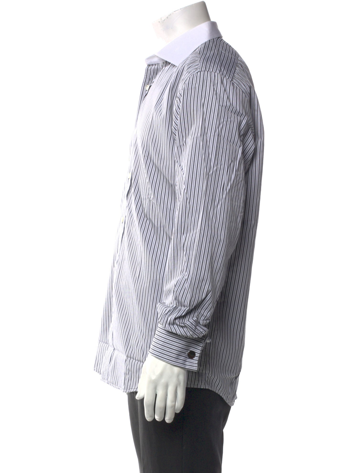Ralph Lauren Black Label Striped Long Sleeve Shirt