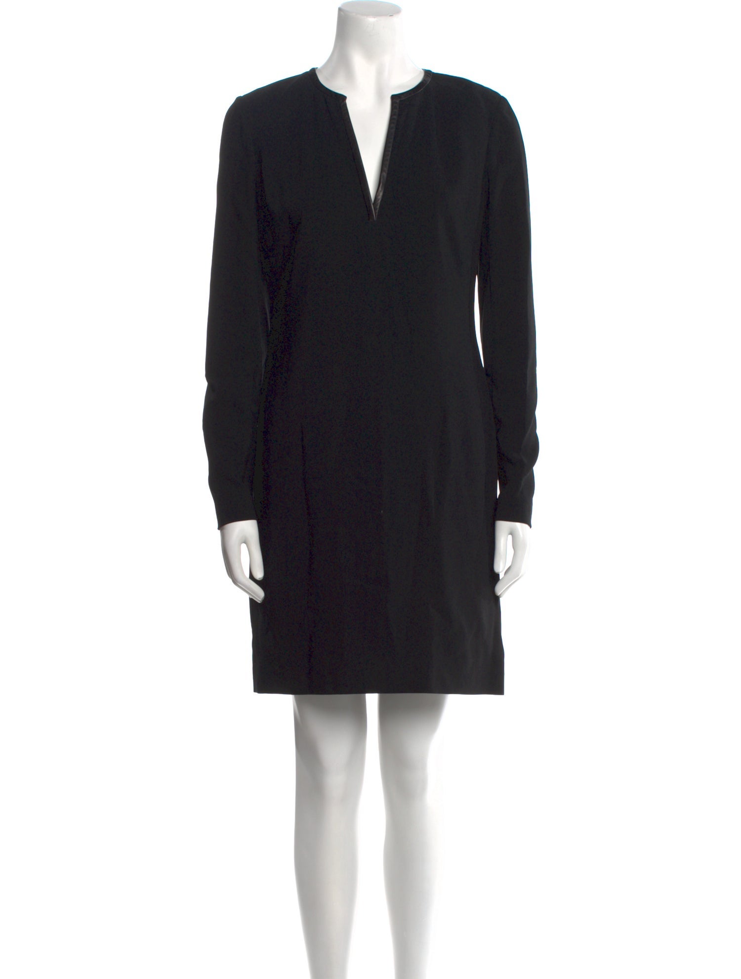 Ralph Lauren Black Label V-Neck Mini Dress