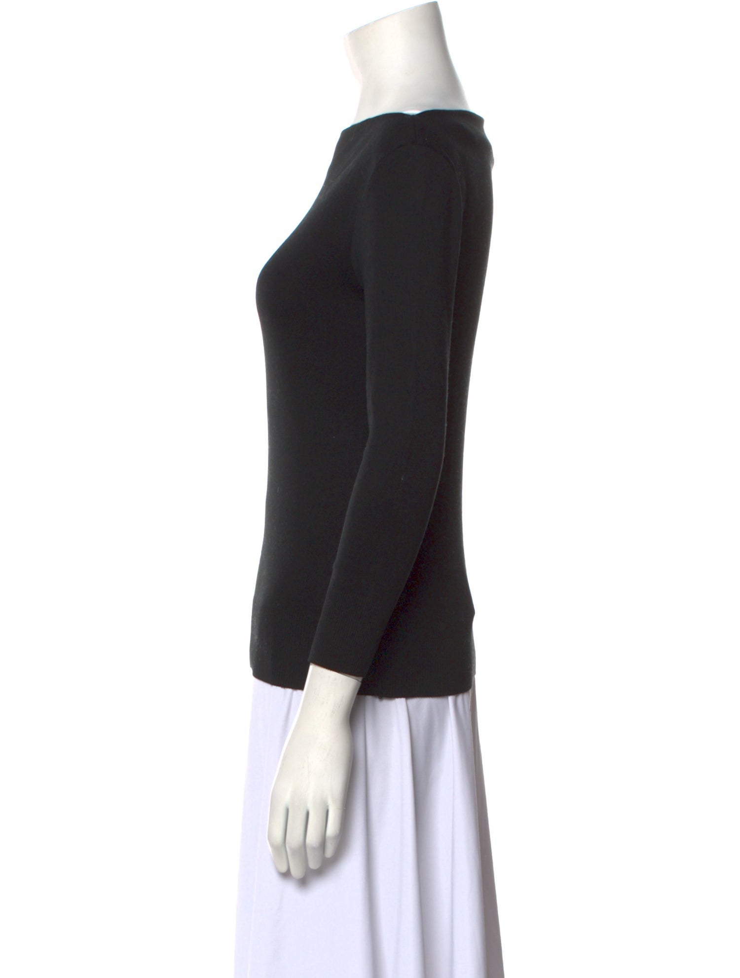 Ralph Lauren Black Label Bateau Neckline Sweater