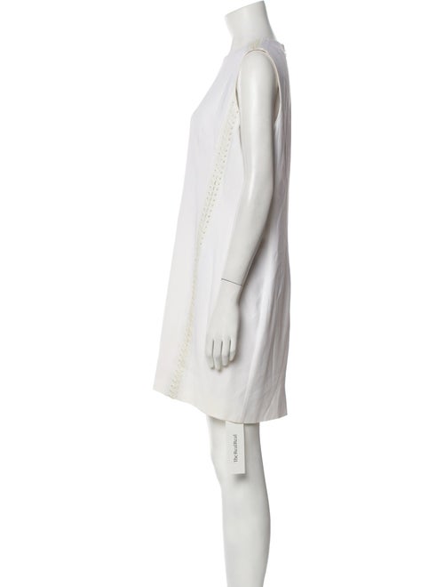 Ralph Lauren Black Label Lamb Leather Mini Dress