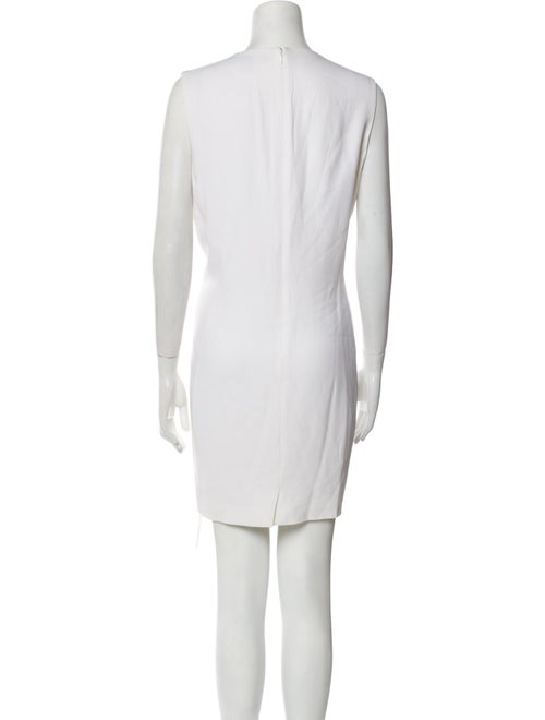 Ralph Lauren Black Label Lamb Leather Mini Dress