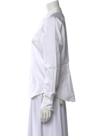 Ralph Lauren Black Label Long Sleeve Button-Up Top