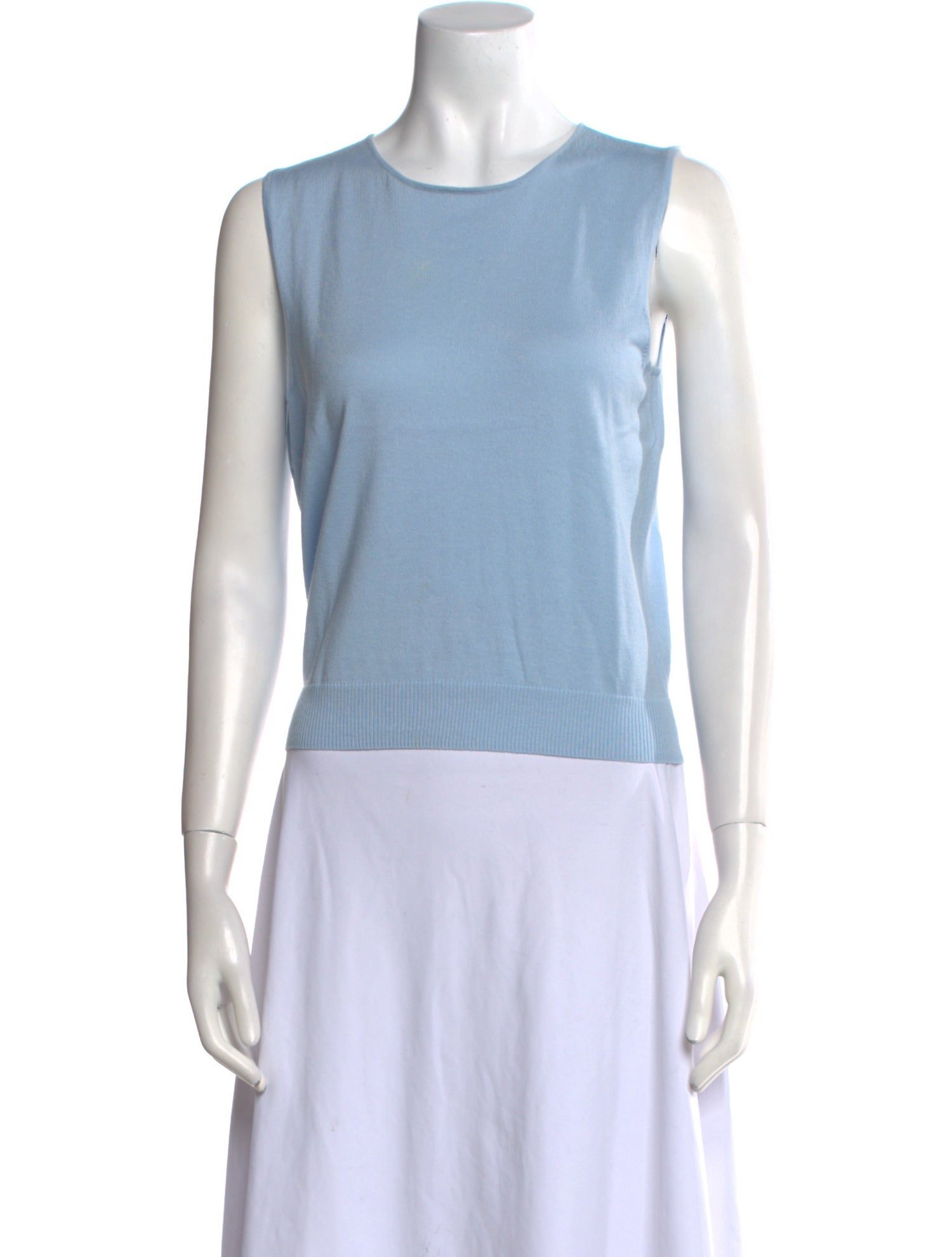 Ralph Lauren Black Label Crew Neck Sleeveless Top