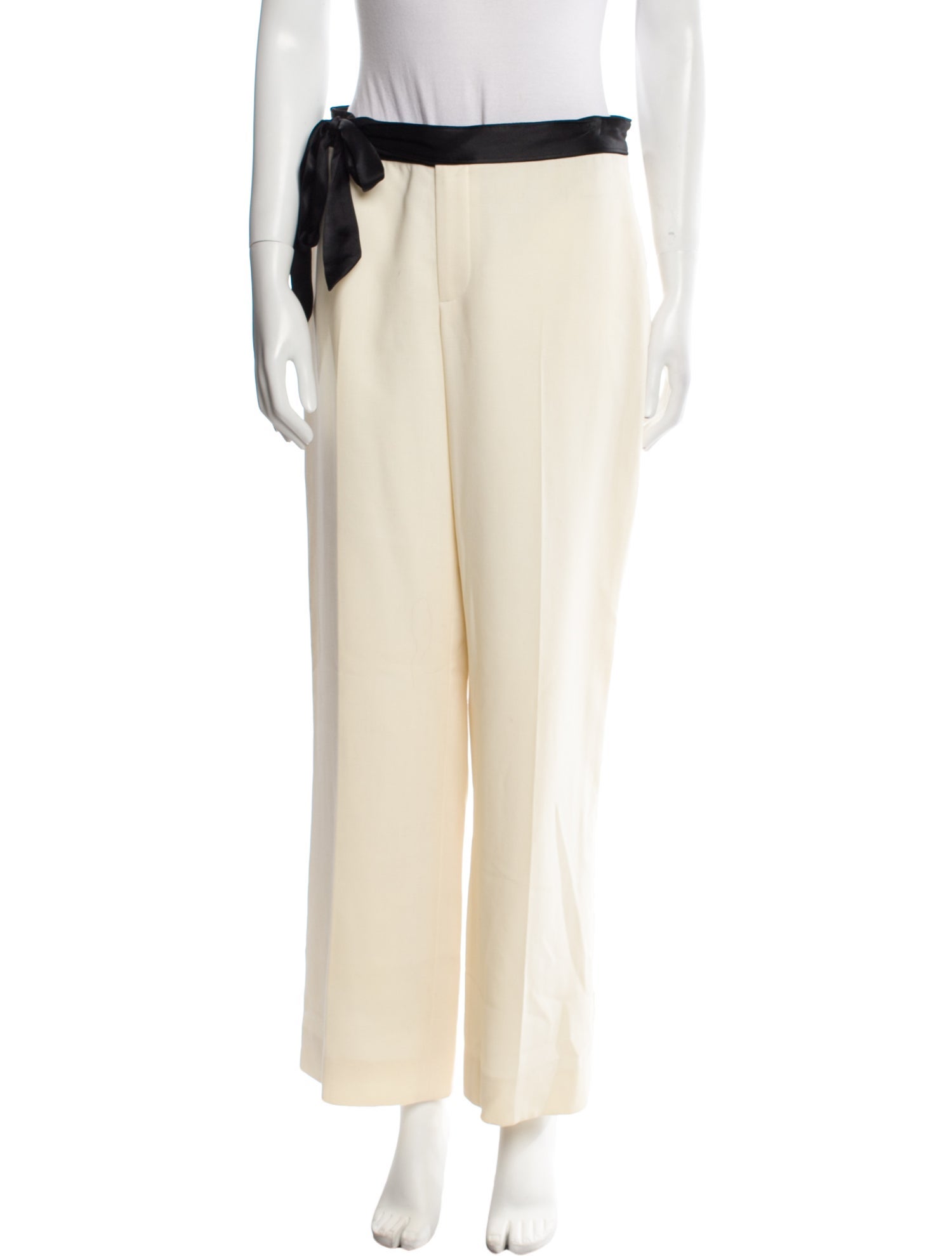 Ralph Lauren Black Label Wool Wide Leg Pants