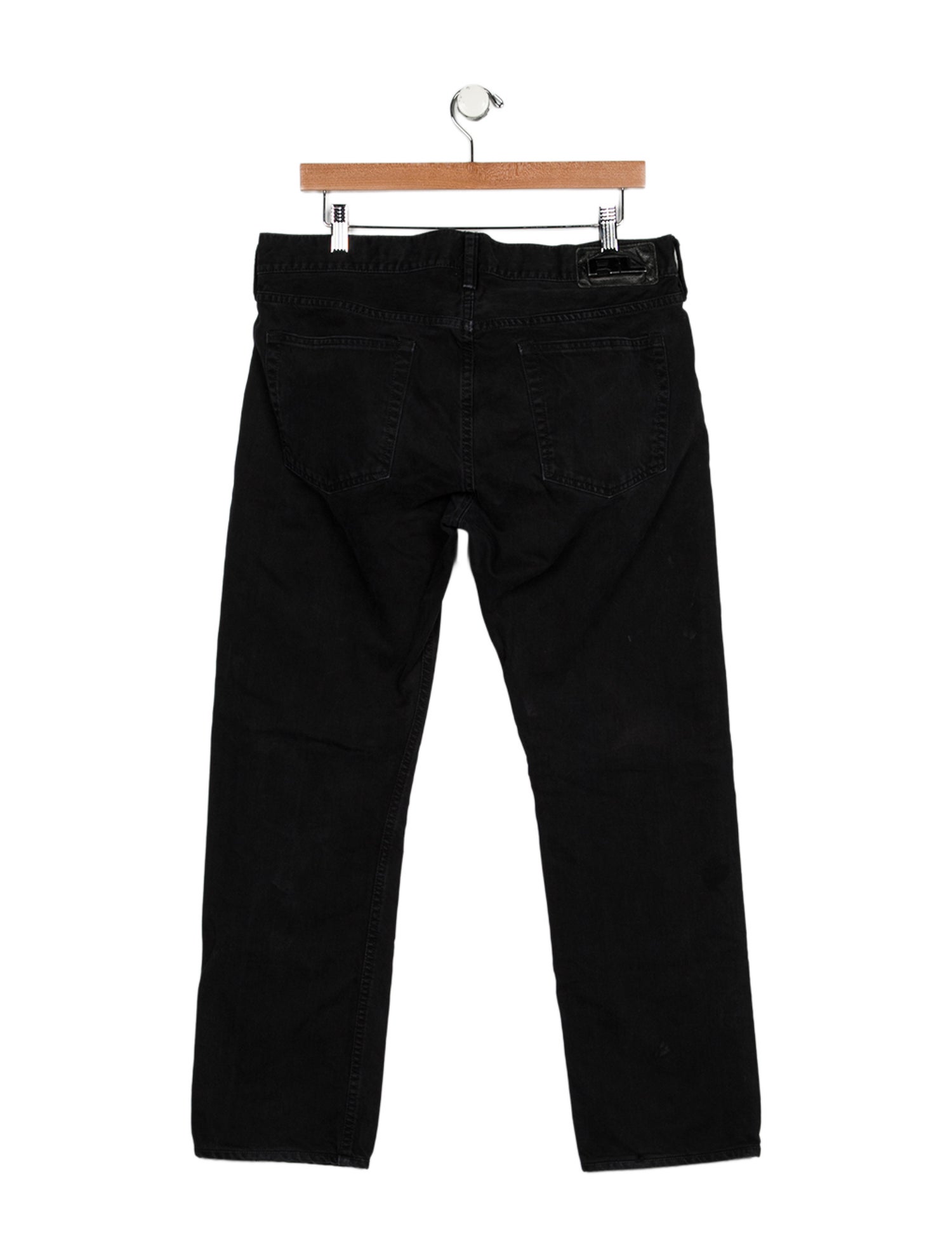 Ralph Lauren Black Label Mid-Rise Straight Leg Jeans