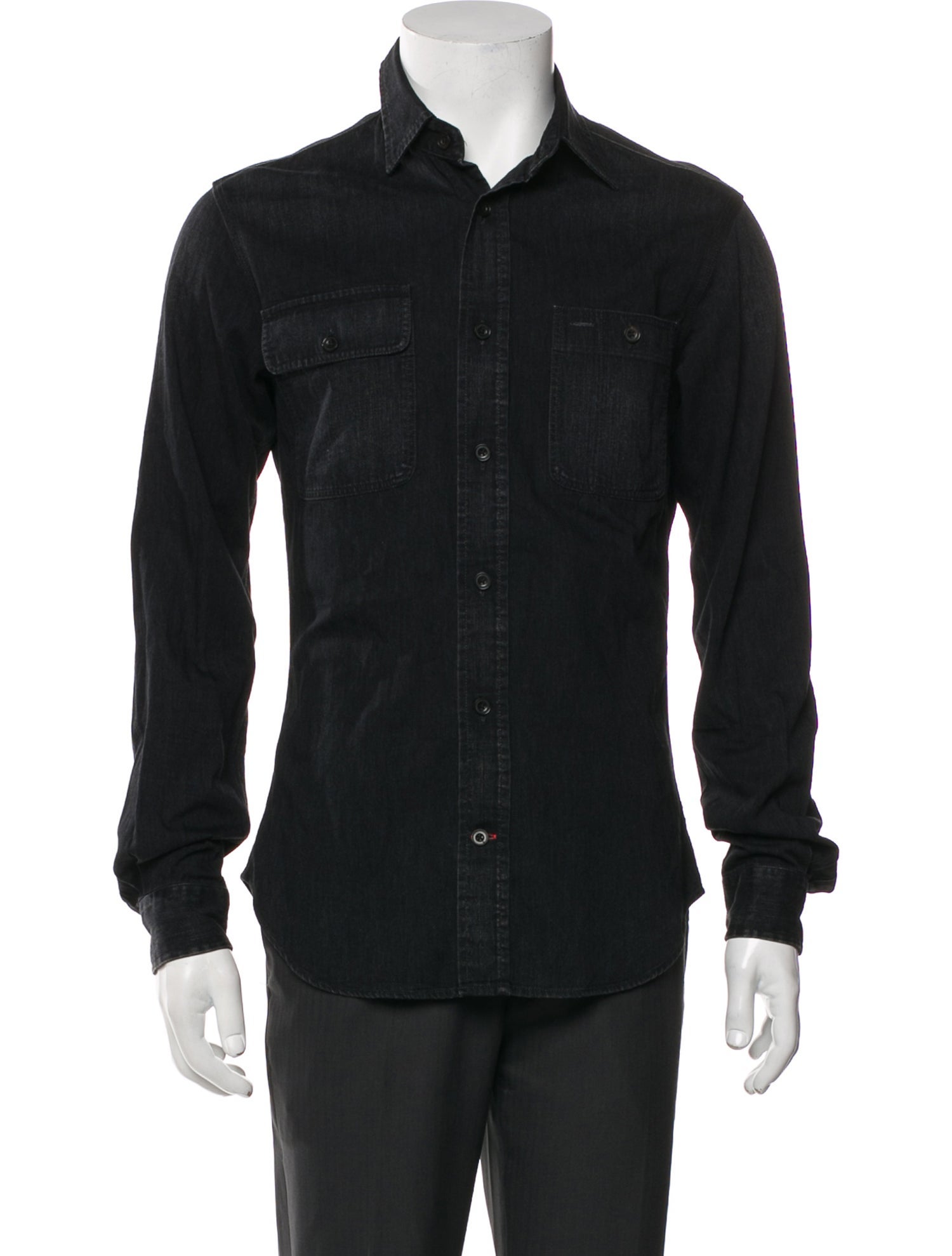 Ralph Lauren Black Label Long Sleeve Denim Shirt