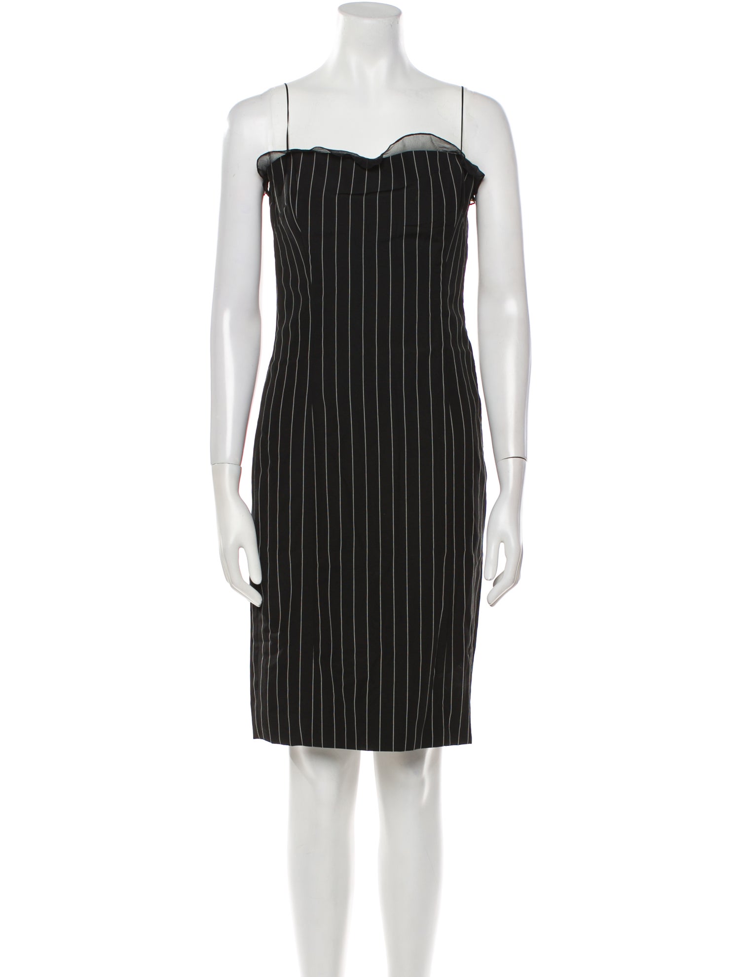 Ralph Lauren Black Label Wool Knee-Length Dress