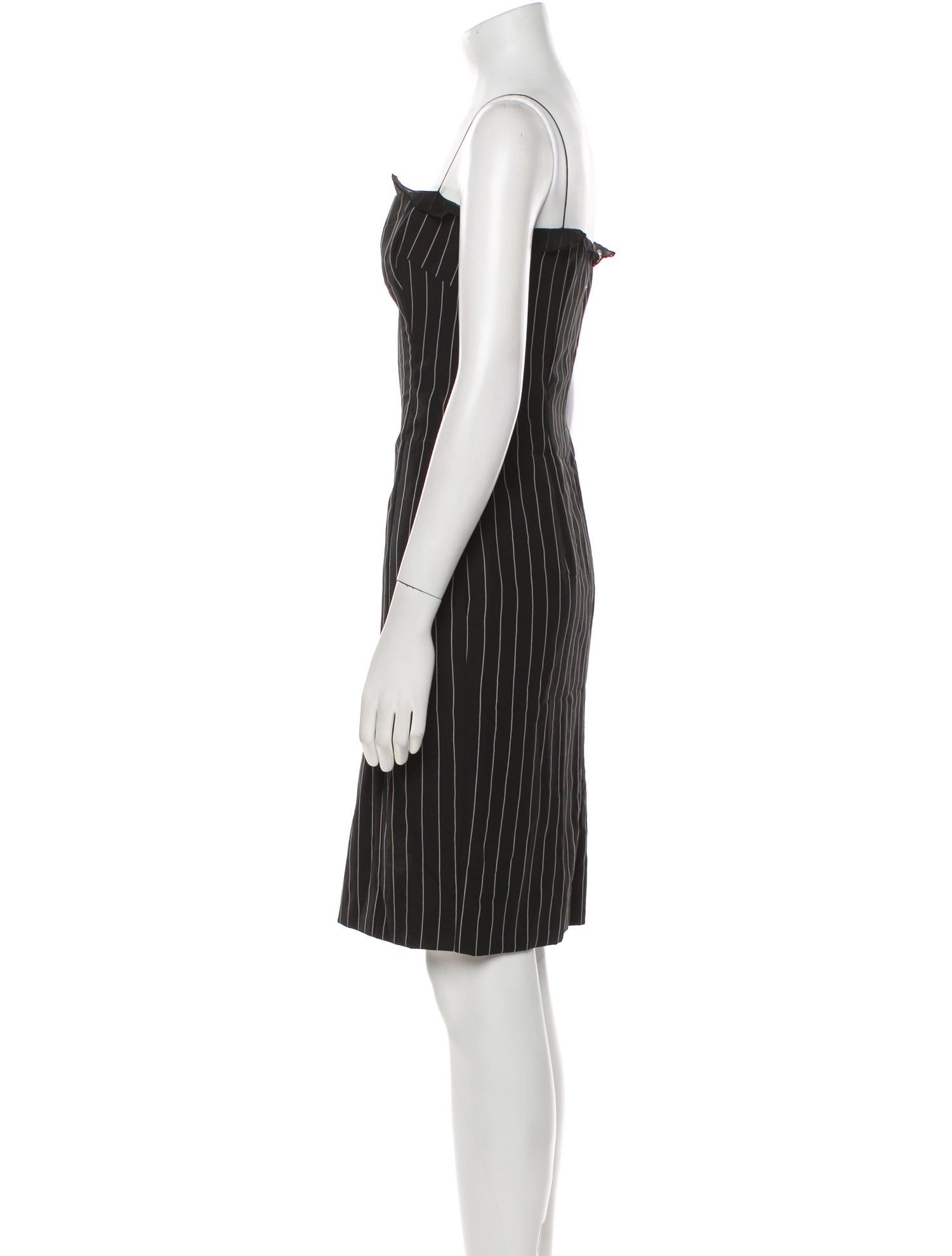 Ralph Lauren Black Label Wool Knee-Length Dress
