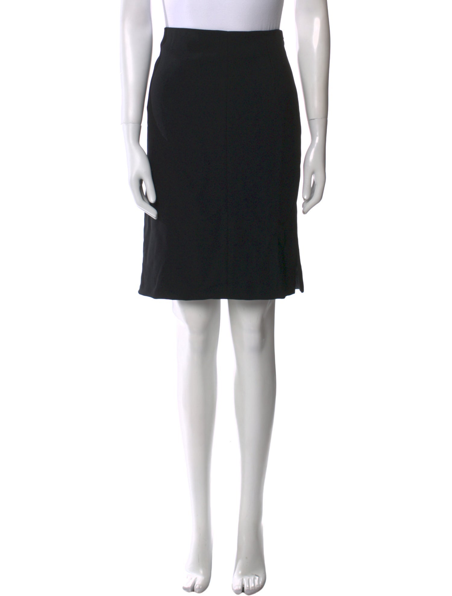 Ralph Lauren Black Label Wool Knee-Length Skirt