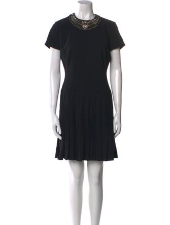 Ralph Lauren Black Label Crew Neck Mini Dress