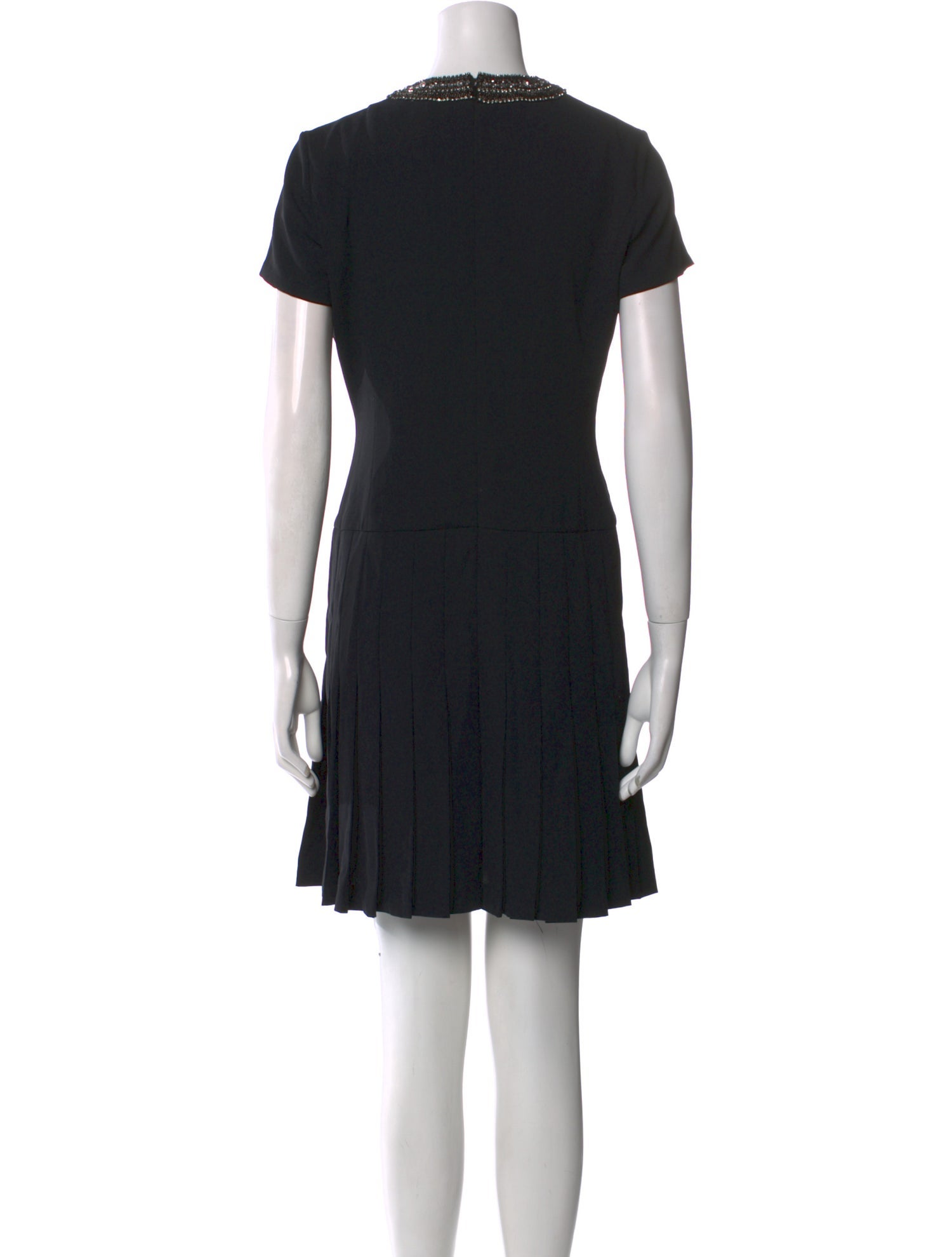 Ralph Lauren Black Label Crew Neck Mini Dress