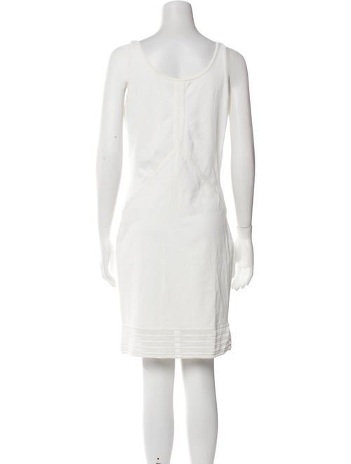 Ralph Lauren Black Label Scoop Neck Mini Dress