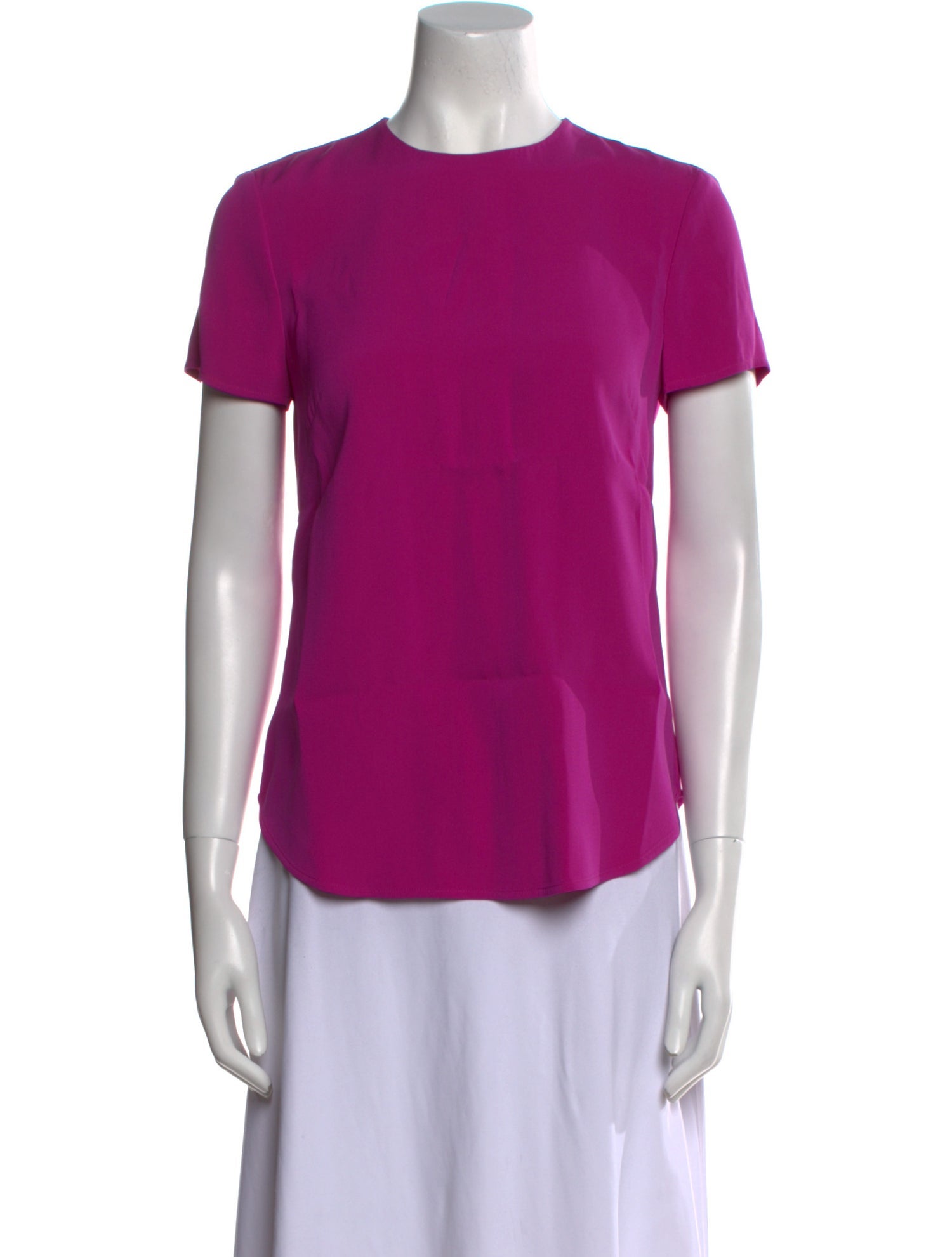 Ralph Lauren Black Label Silk Crew Neck T-Shirt