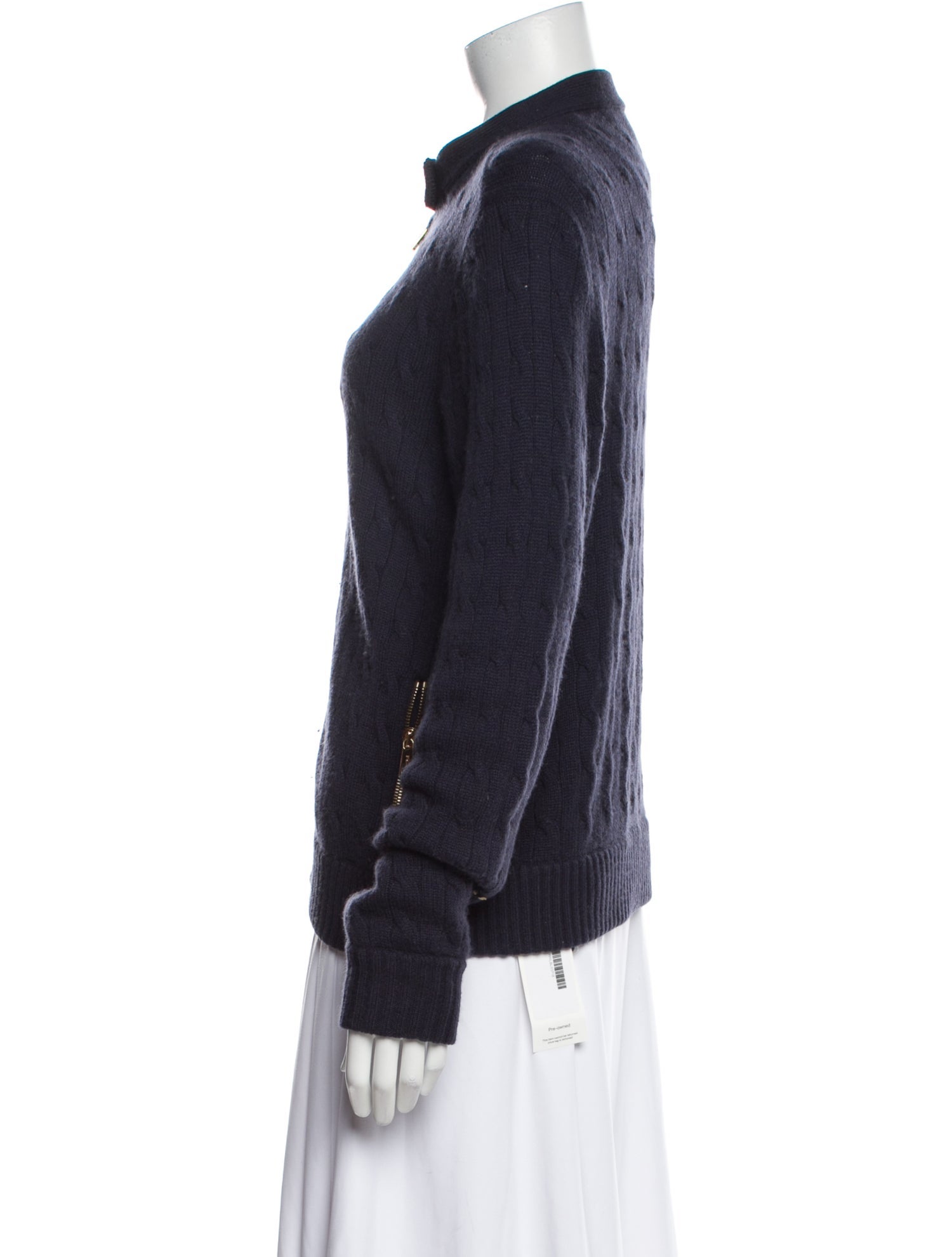 Ralph Lauren Black Label Cashmere Mock Neck Sweater