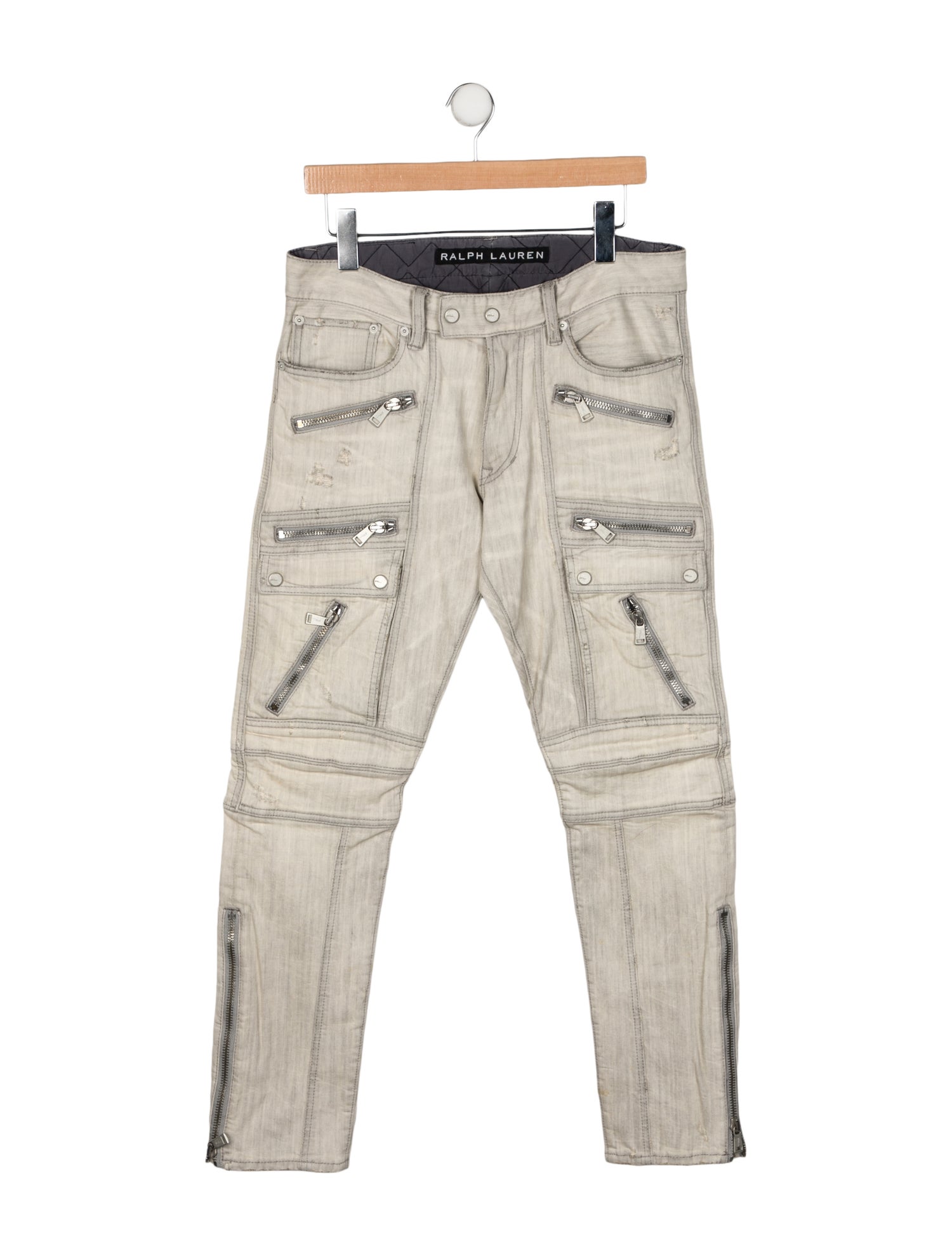 Ralph Lauren Black Label Moto Jeans