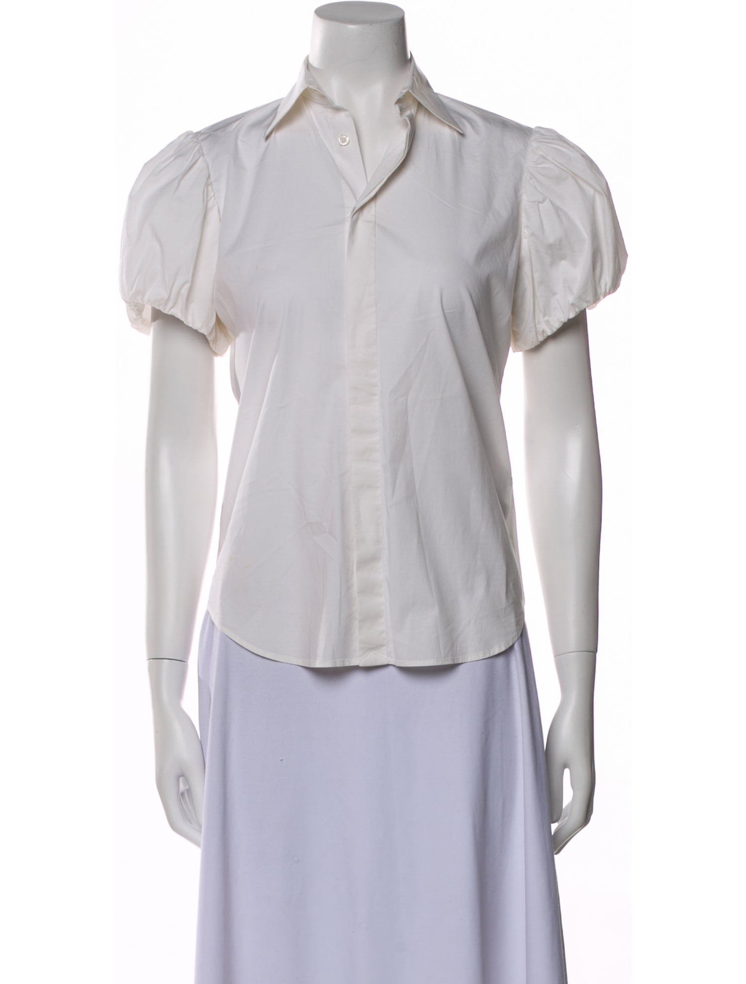 Ralph Lauren Black Label Short Sleeve Button-Up Top