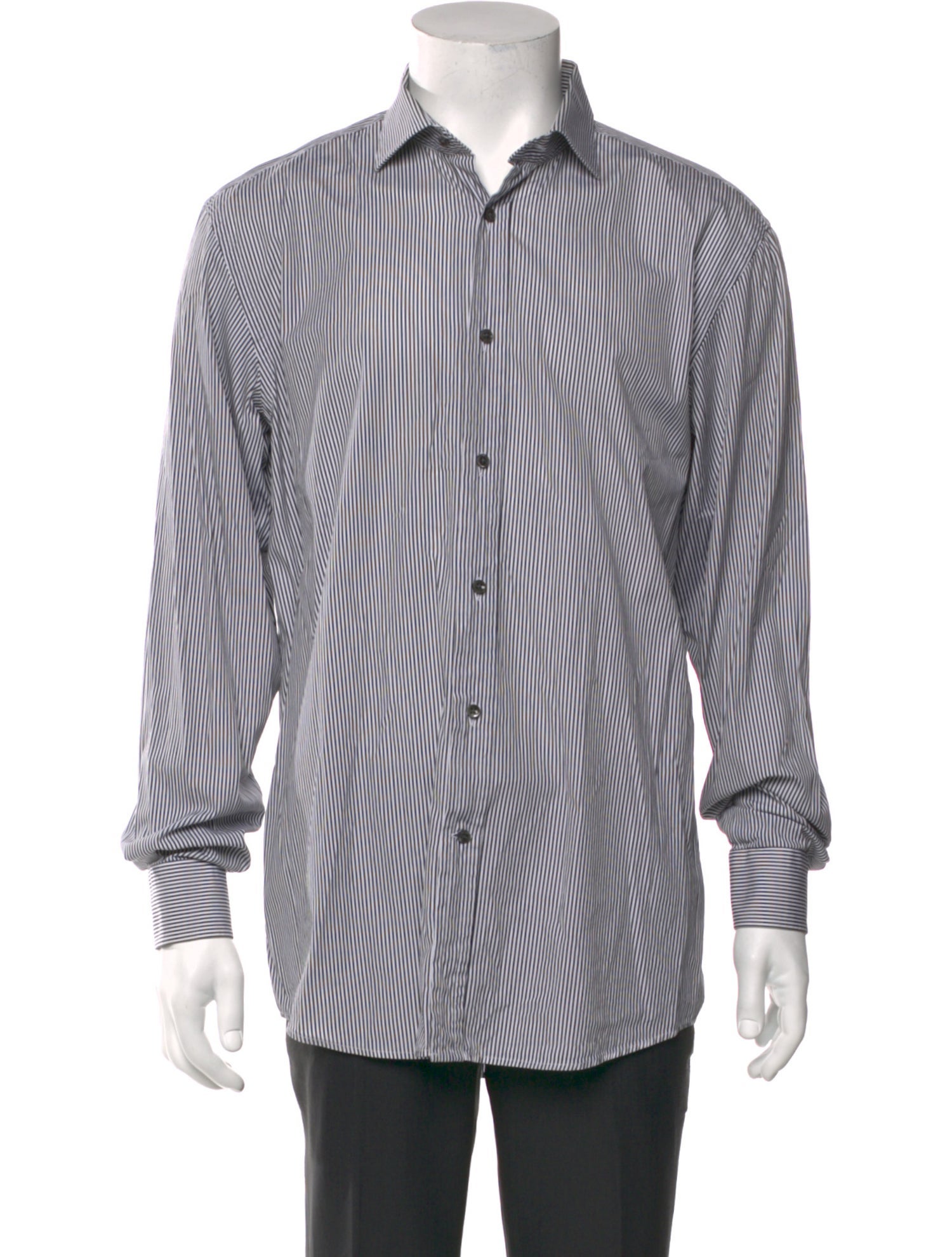 Ralph Lauren Black Label Striped Long Sleeve Shirt