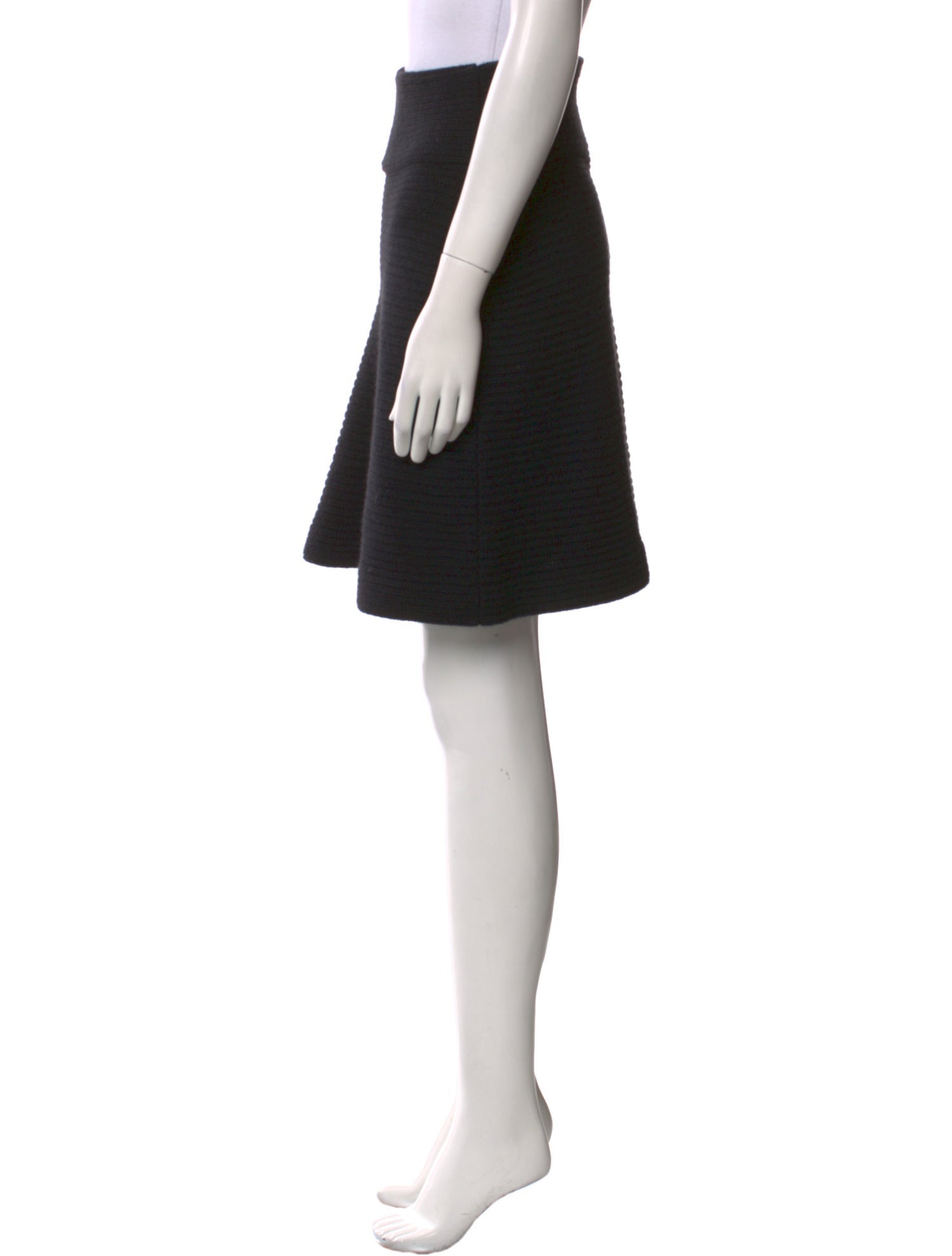 Ralph Lauren Black Label Merino Wool Knee-Length Skirt