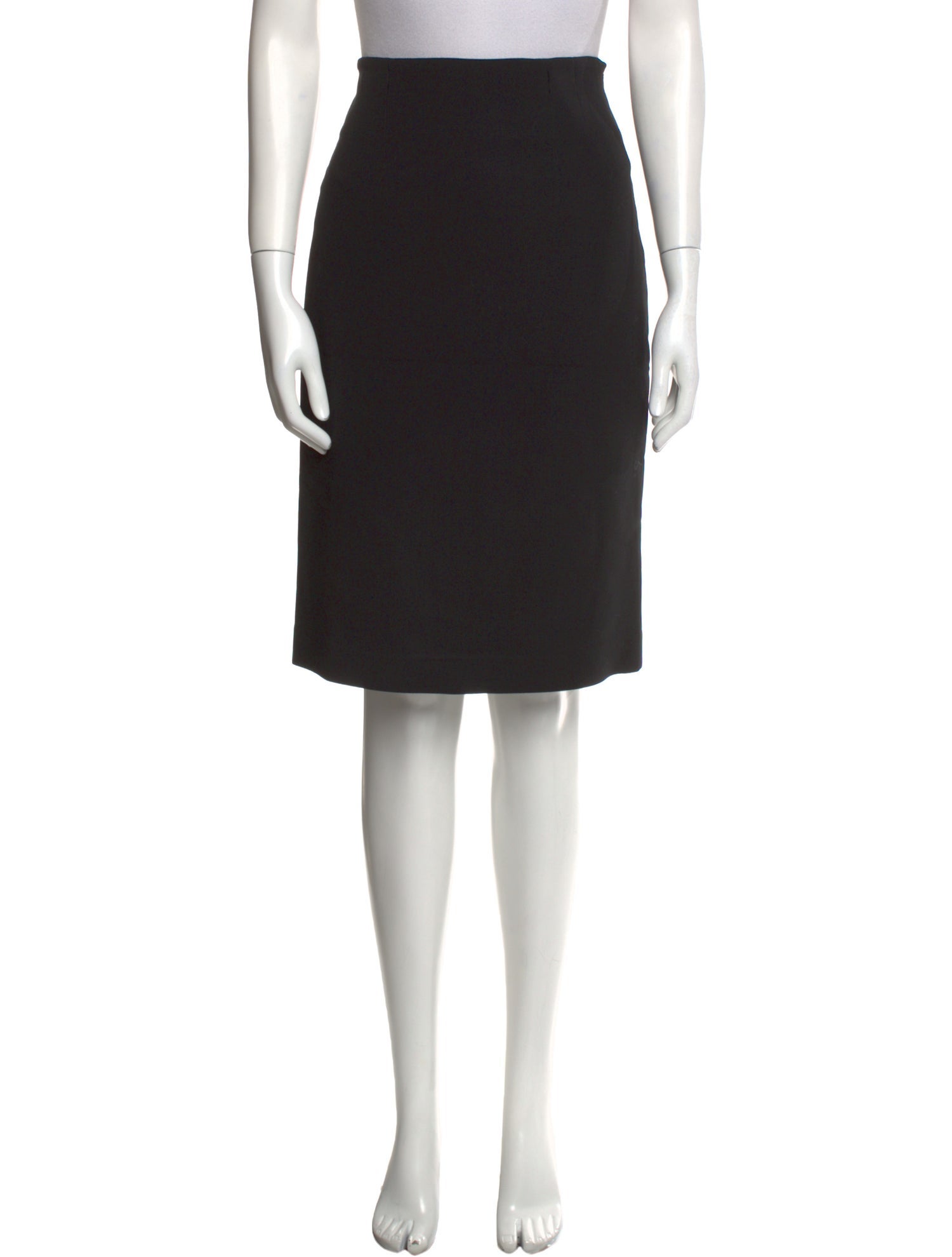 Ralph Lauren Black Label Wool Knee-Length Skirt